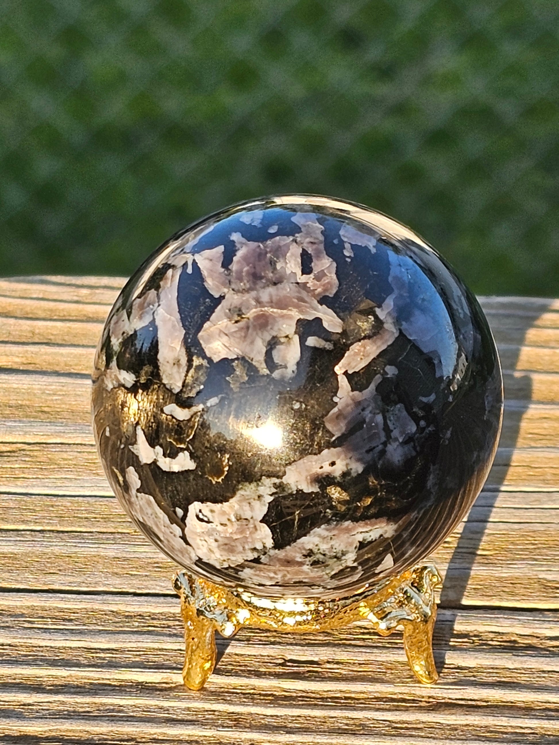 Mystic Merlinite Crystal Sphere