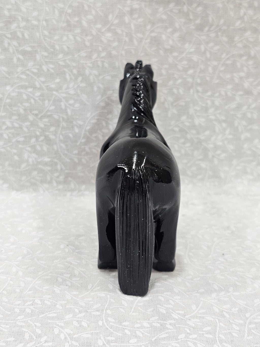 Black Obsidian Crystal Unicorn