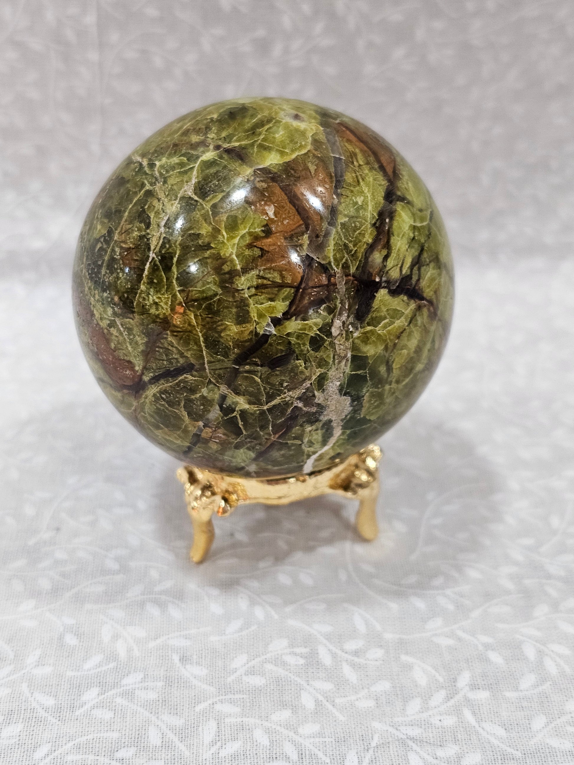 Green Opal Crystal Sphere