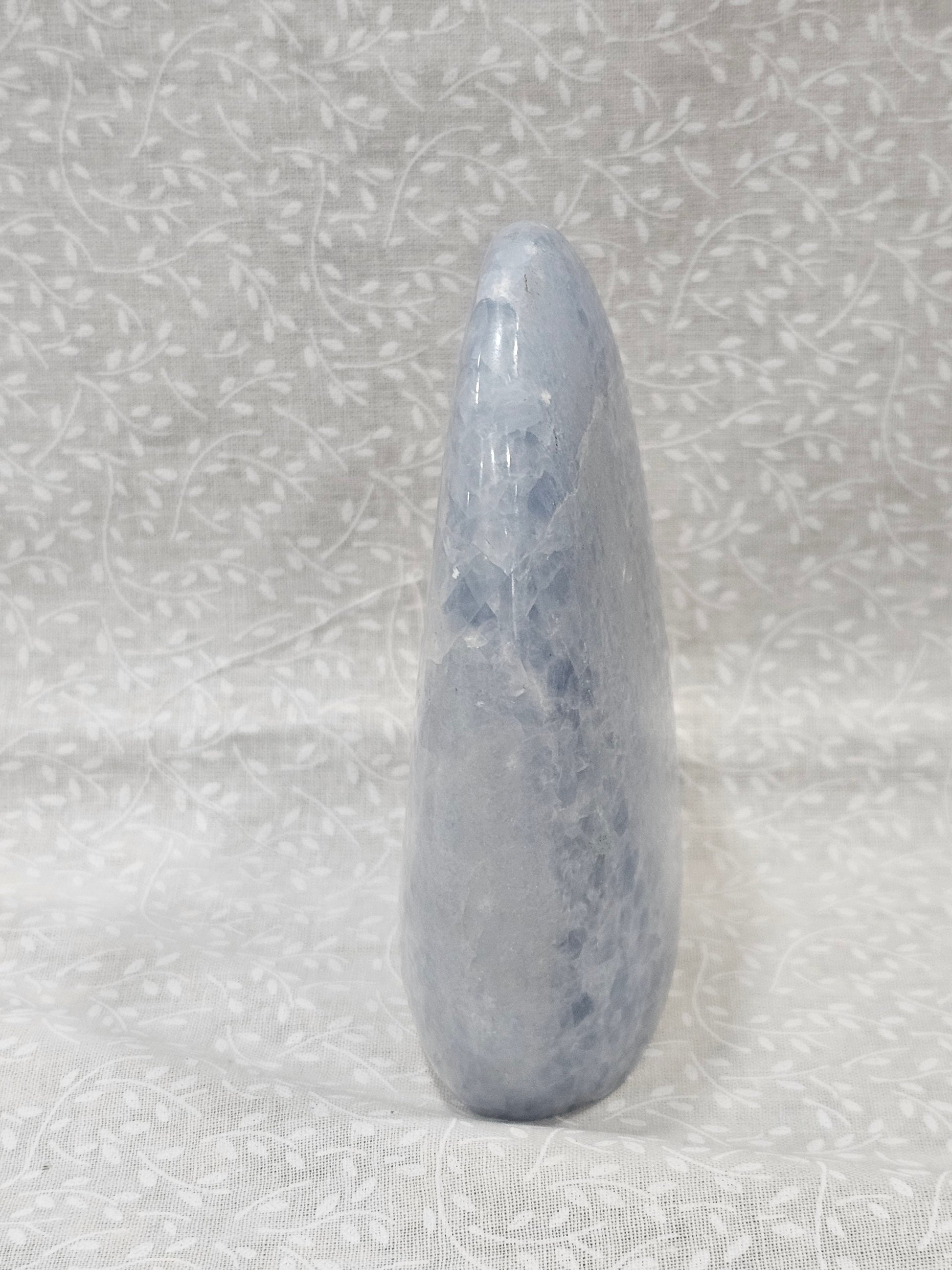 Blue Calcite Crystal Free Form