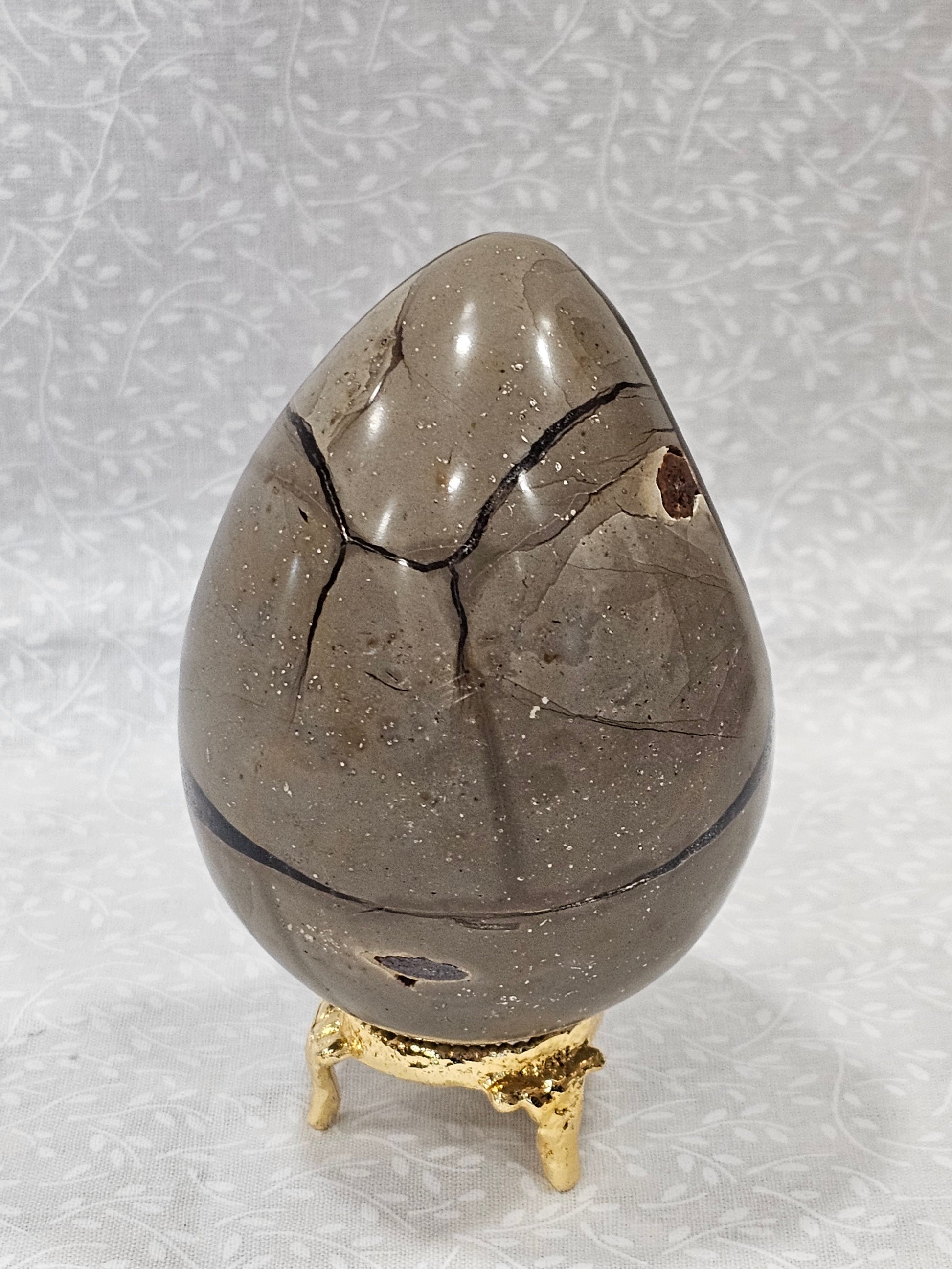 Septarian Crystal Dragon Egg
