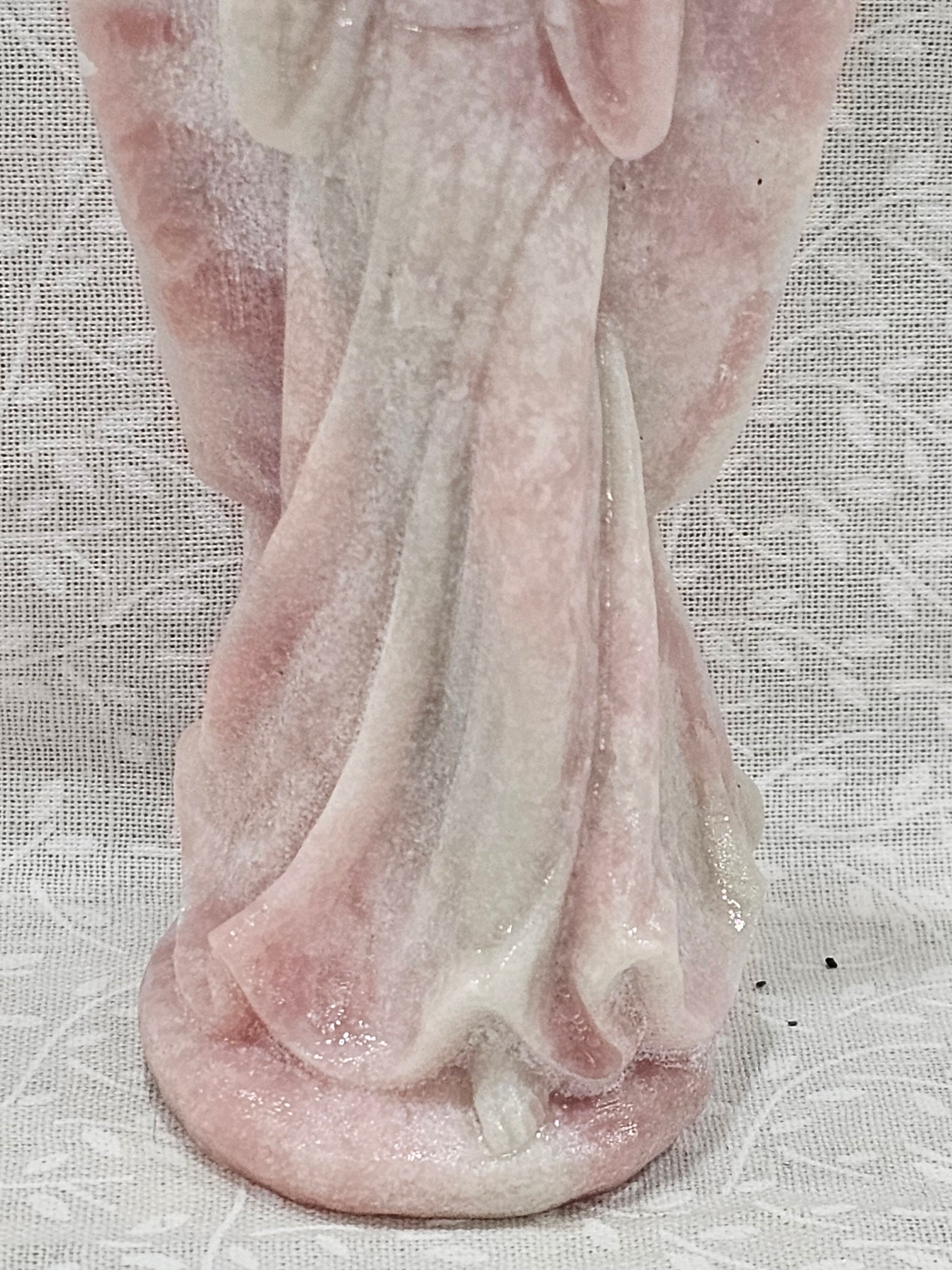 Pink Opal Crystal Angel 4.5 Inch