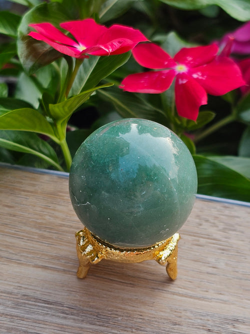 Adventurine Crystal Sphere