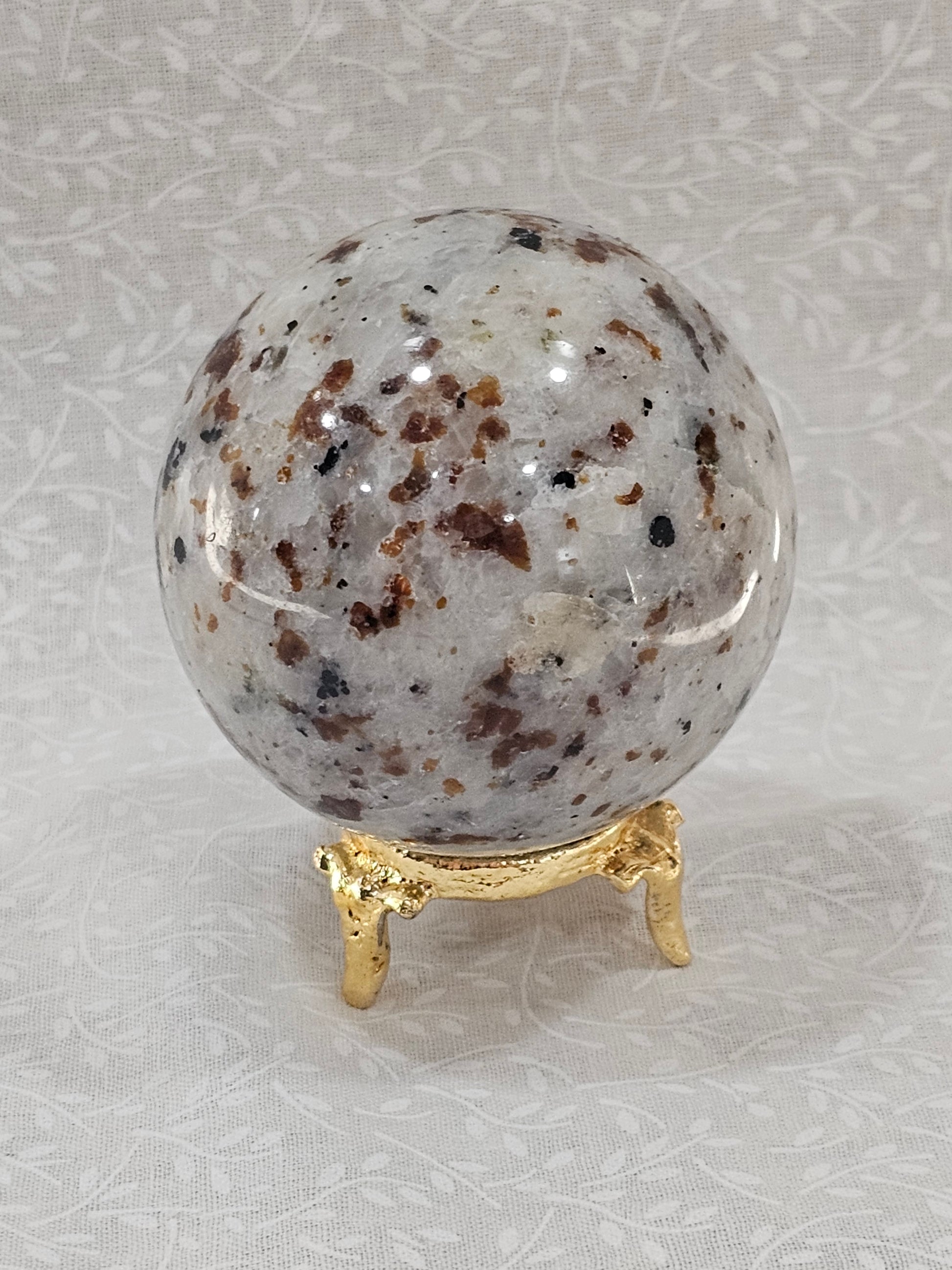 Dalmatian Jasper Crystal Sphere