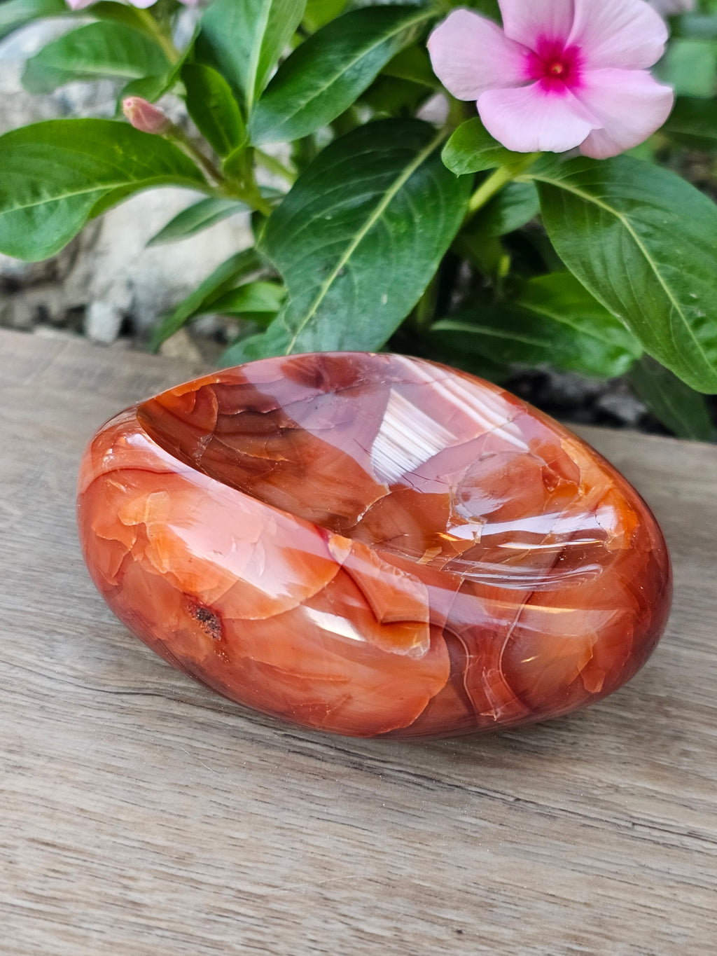 Carnelian Crystal Bowl Dish Dish