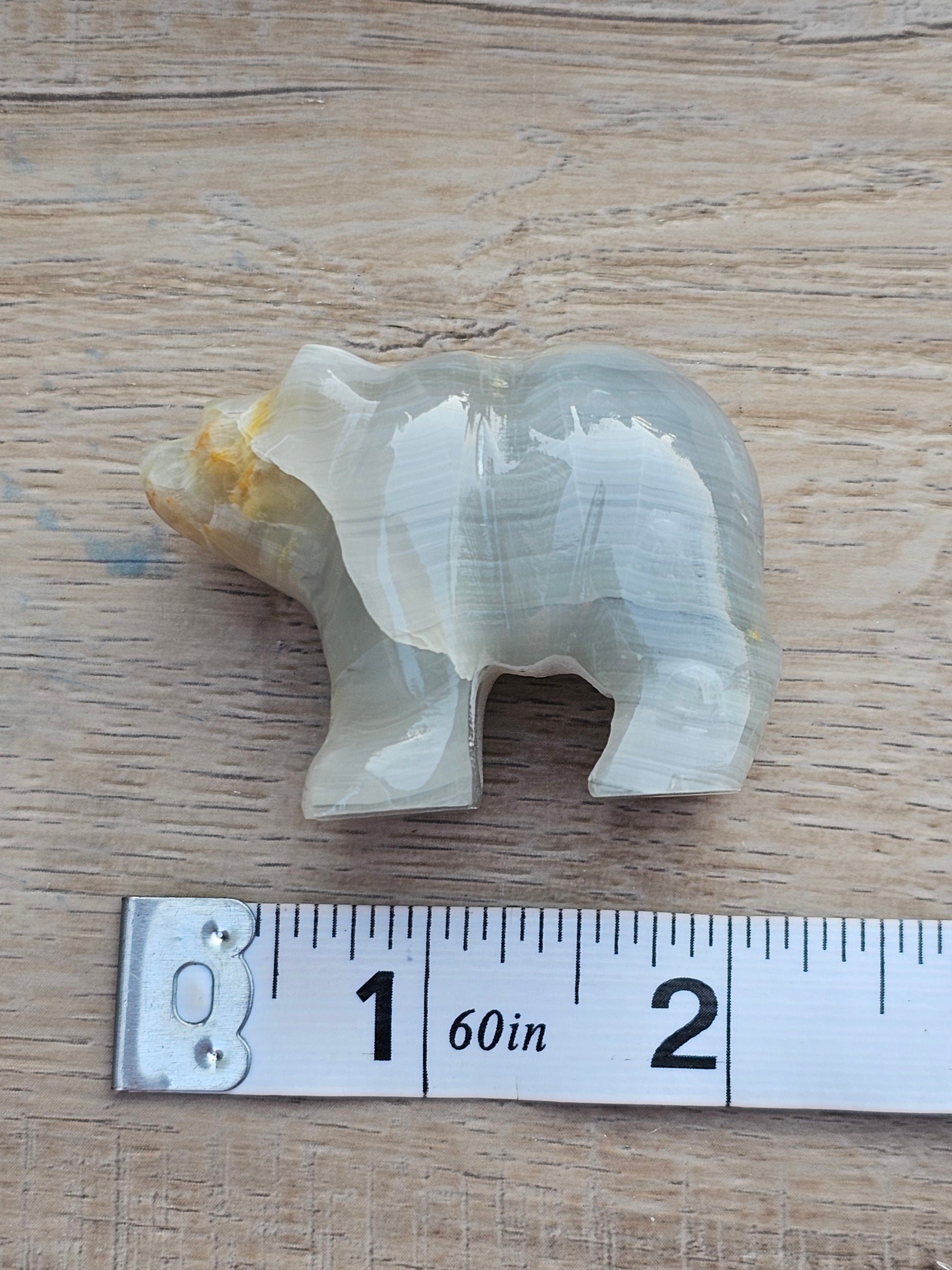 Agate Crystal Bear