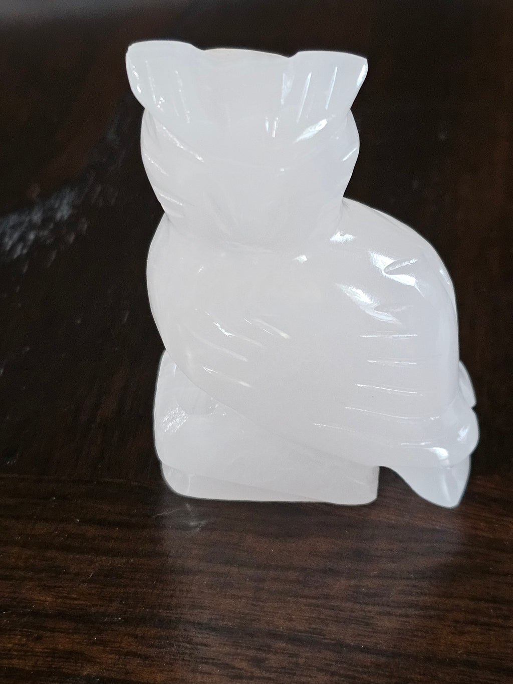 Pink Mangano Crystal Owl 3.25 Inch