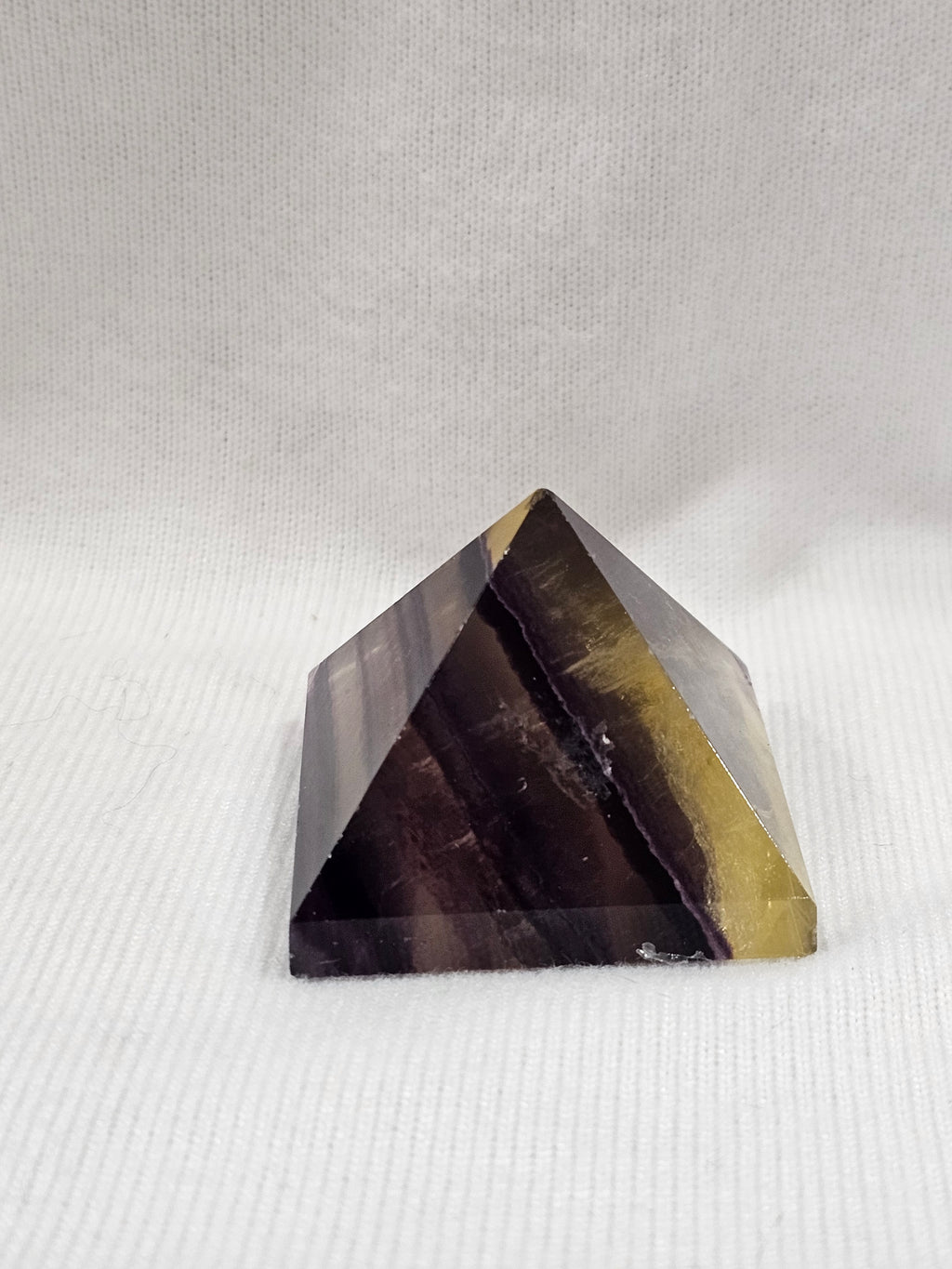 Fluorite Crystal Pyramid