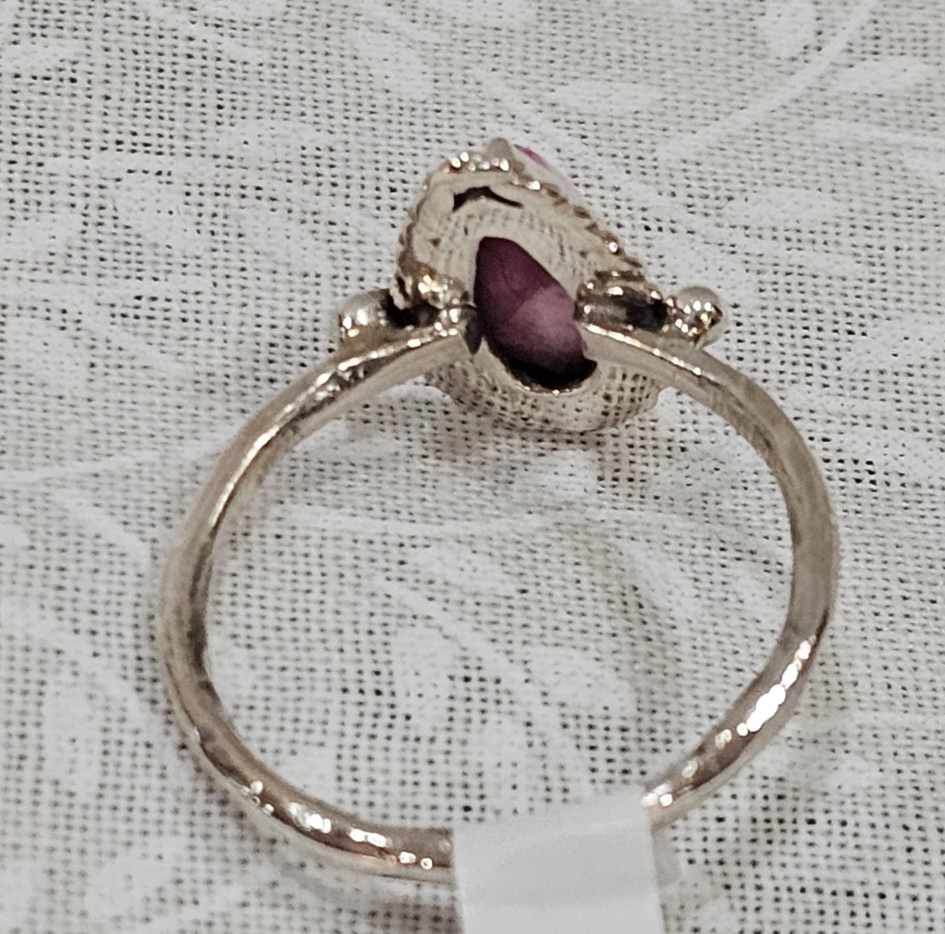 Sterling Silver Gemstone Ring 7