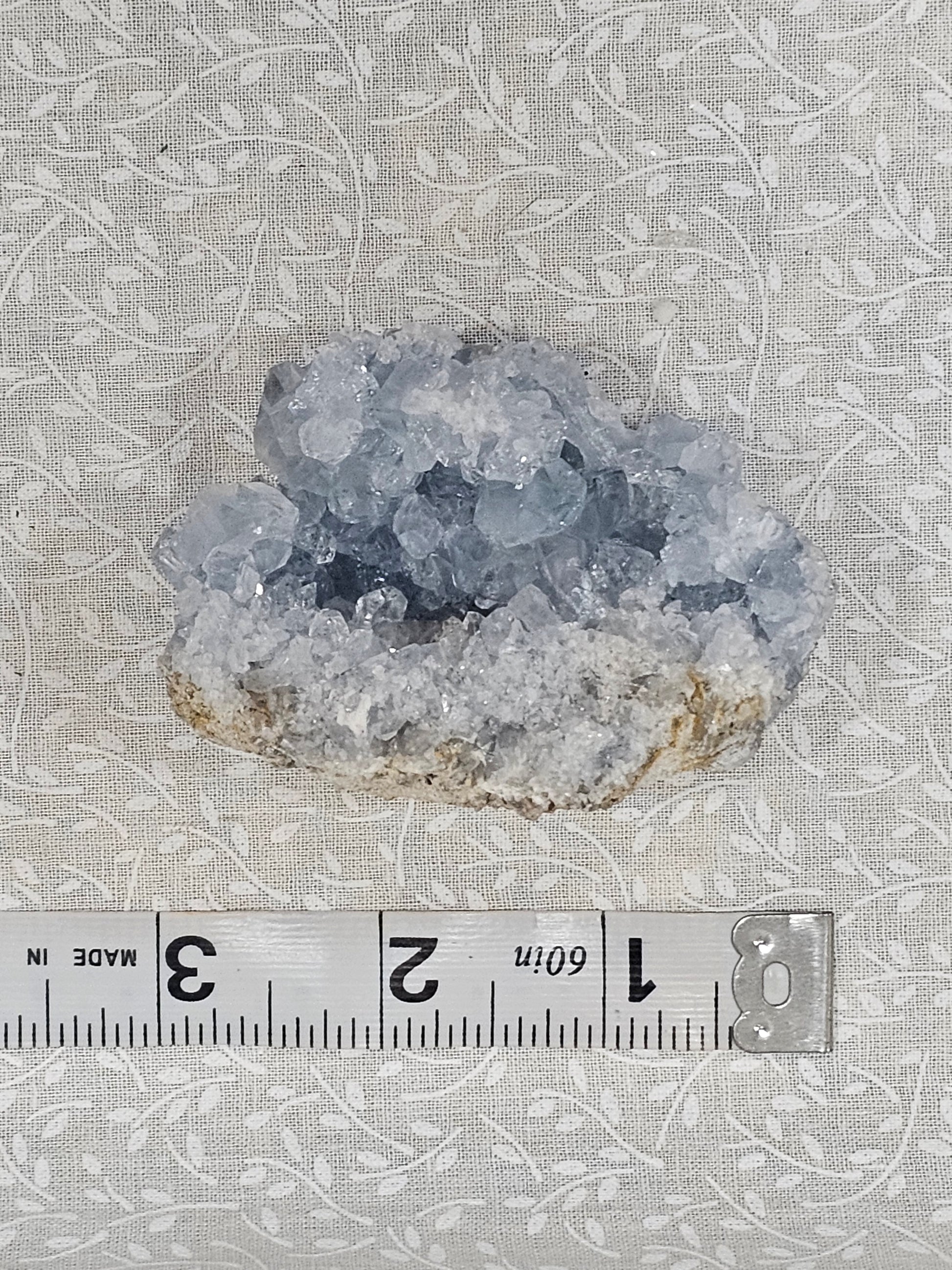 Celestite Raw Crystal Cluster