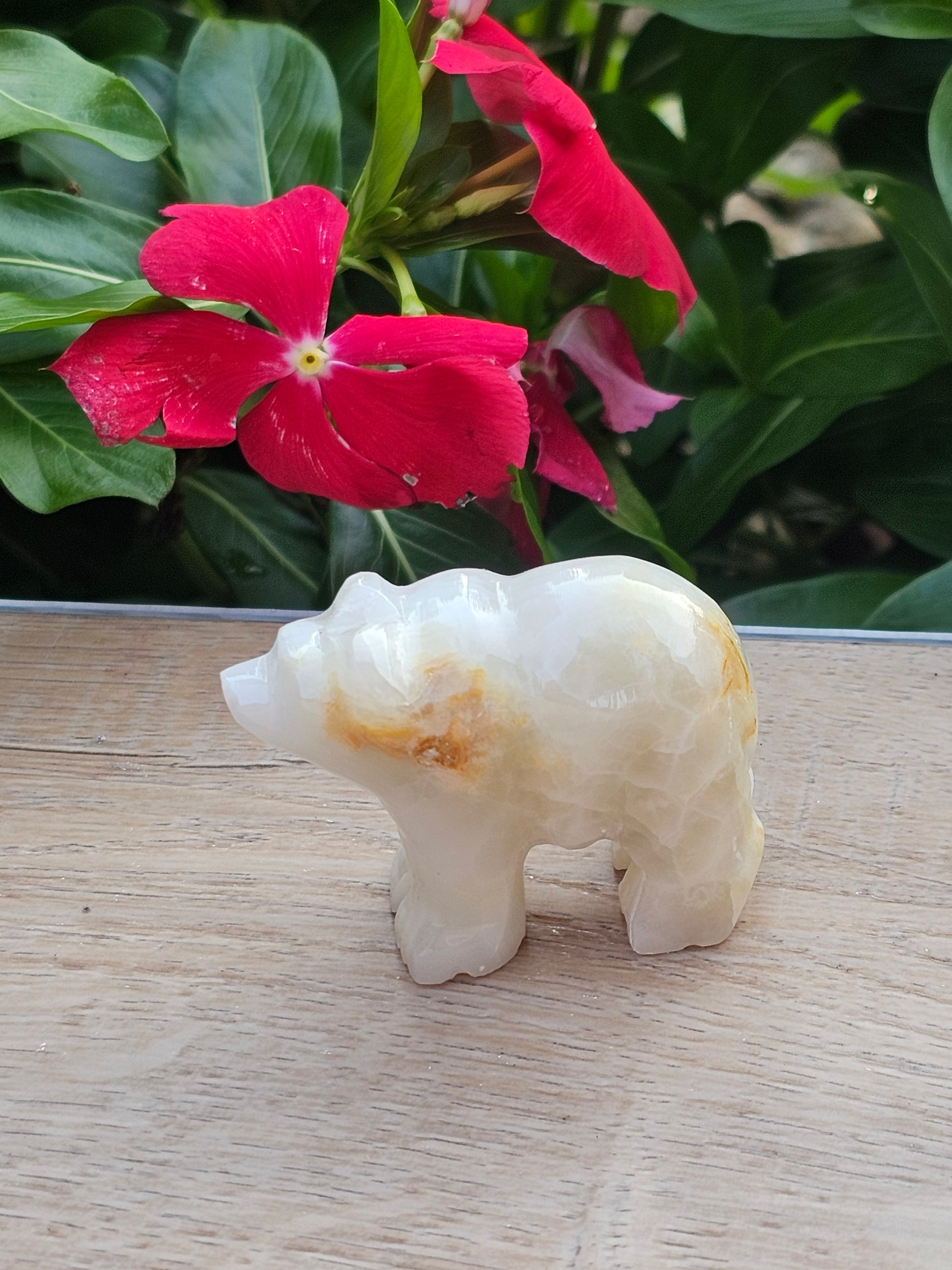 Agate Crystal Bear