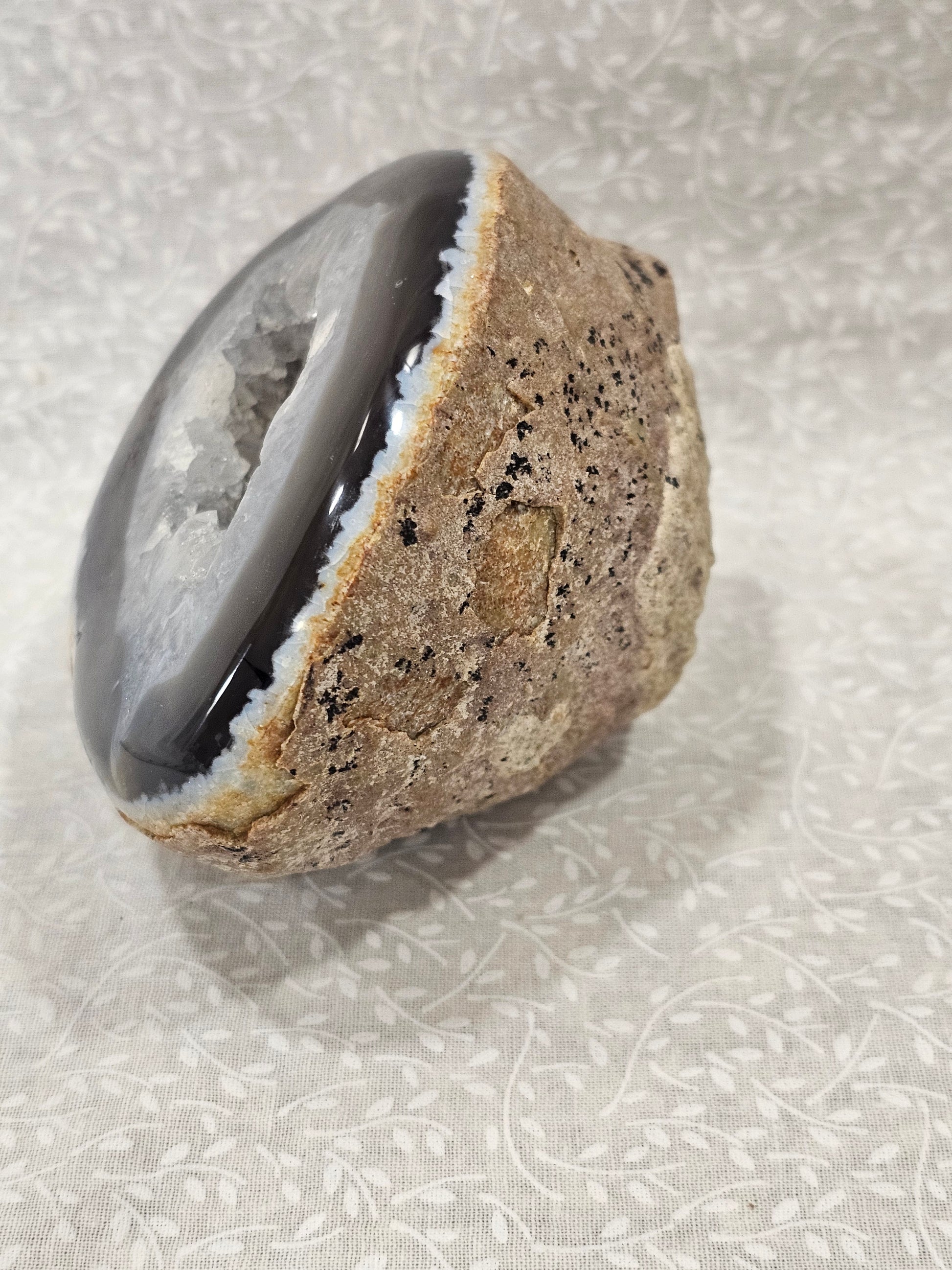 Agate Raw Crystal Geode