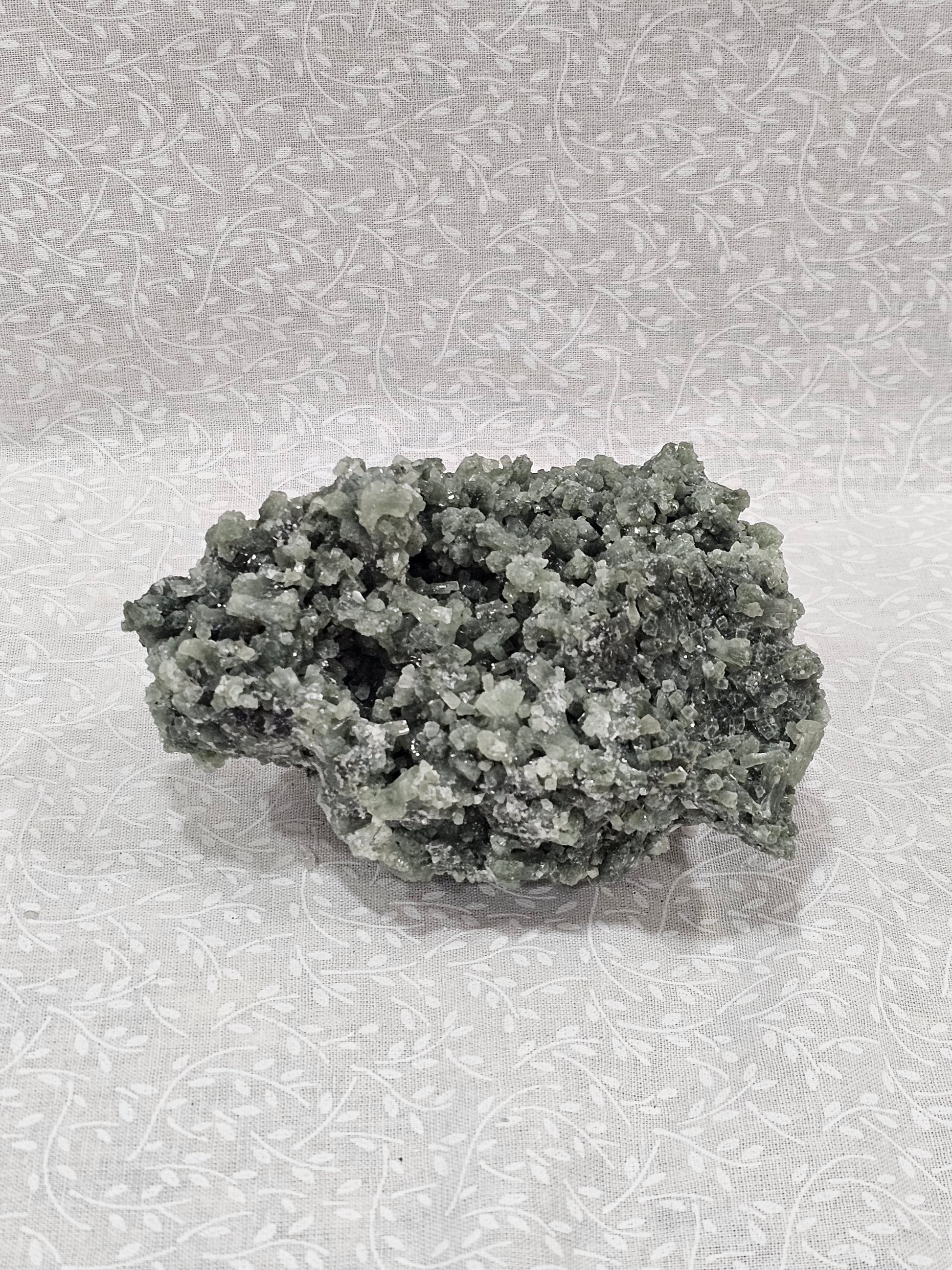 Prehnite Raw Crystal Cluster