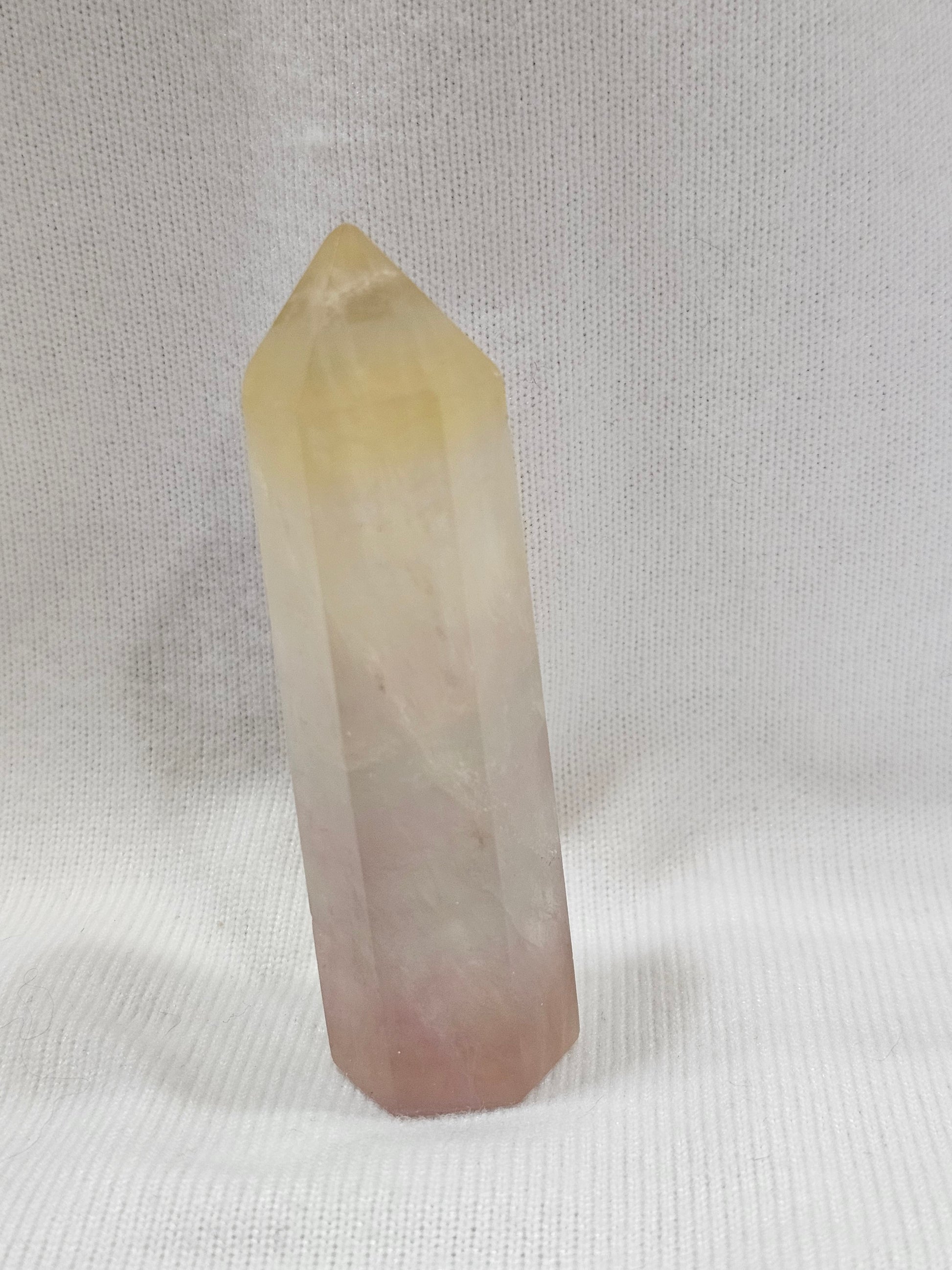 Rainbow Fluorite Crystal Tower