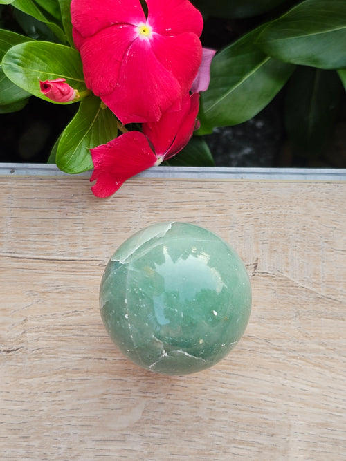 Adventurine Crystal Sphere