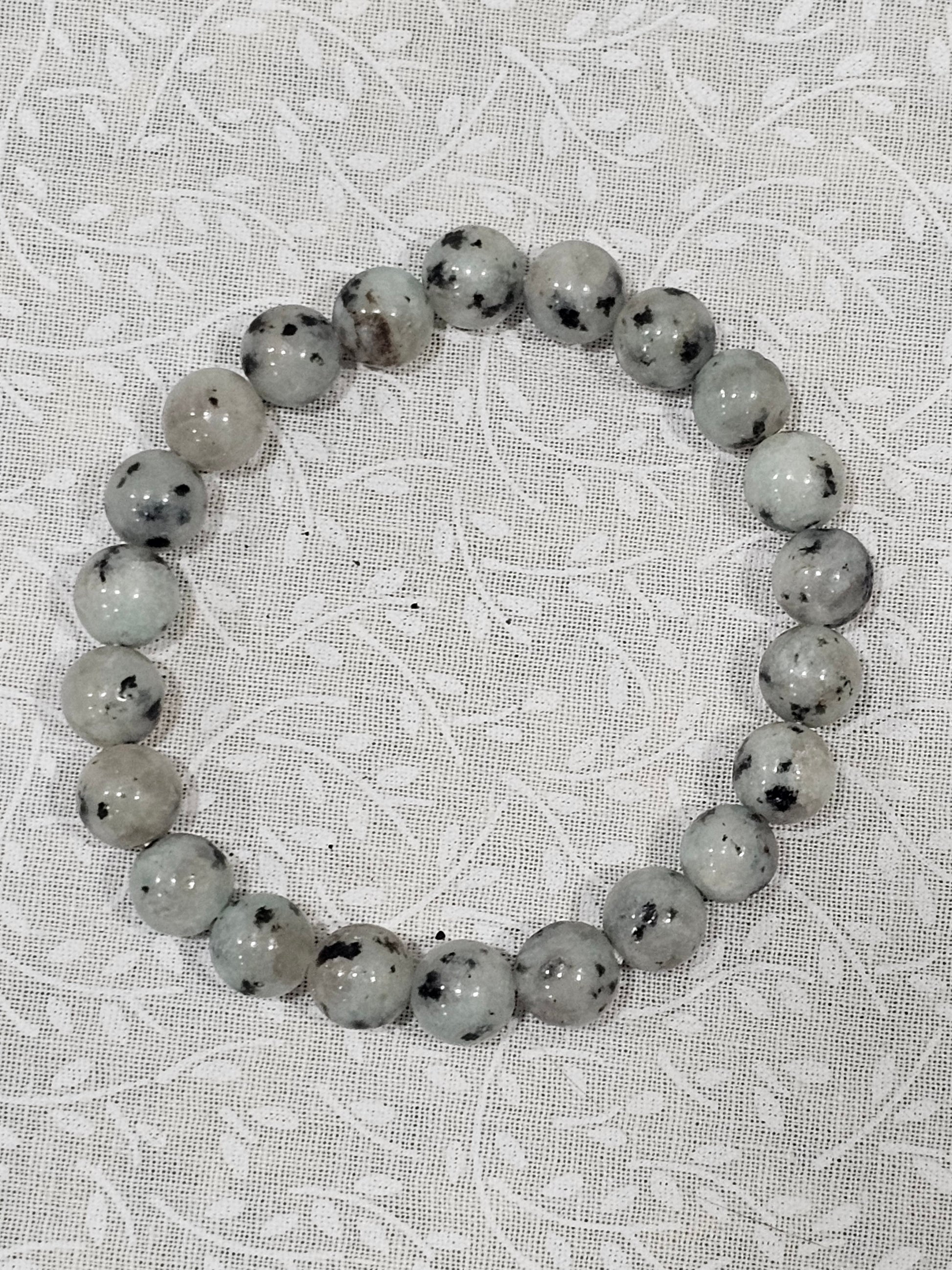 Kiwi Jasper Crystal Bracelet