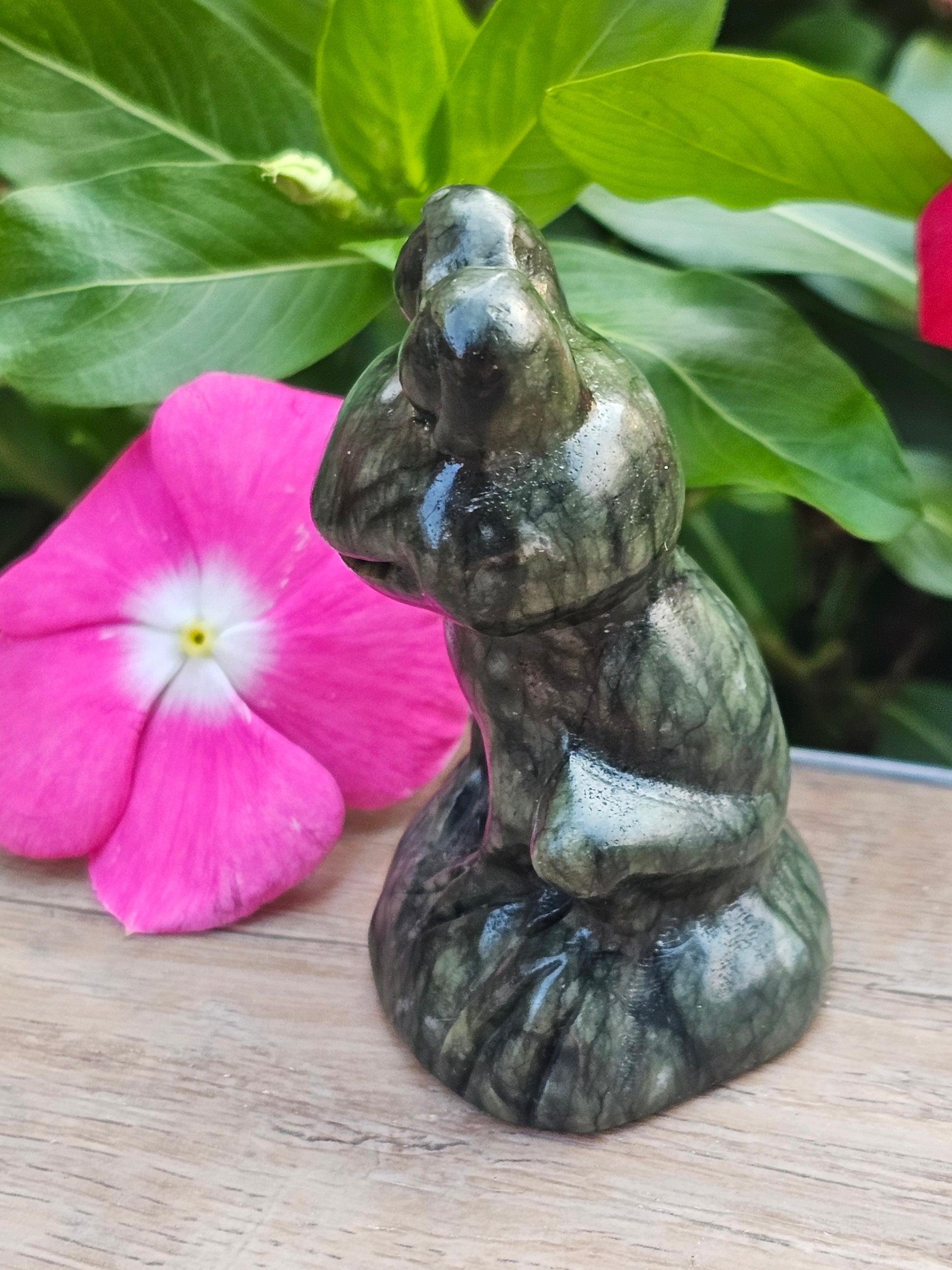 Serpentine Crystal Frog