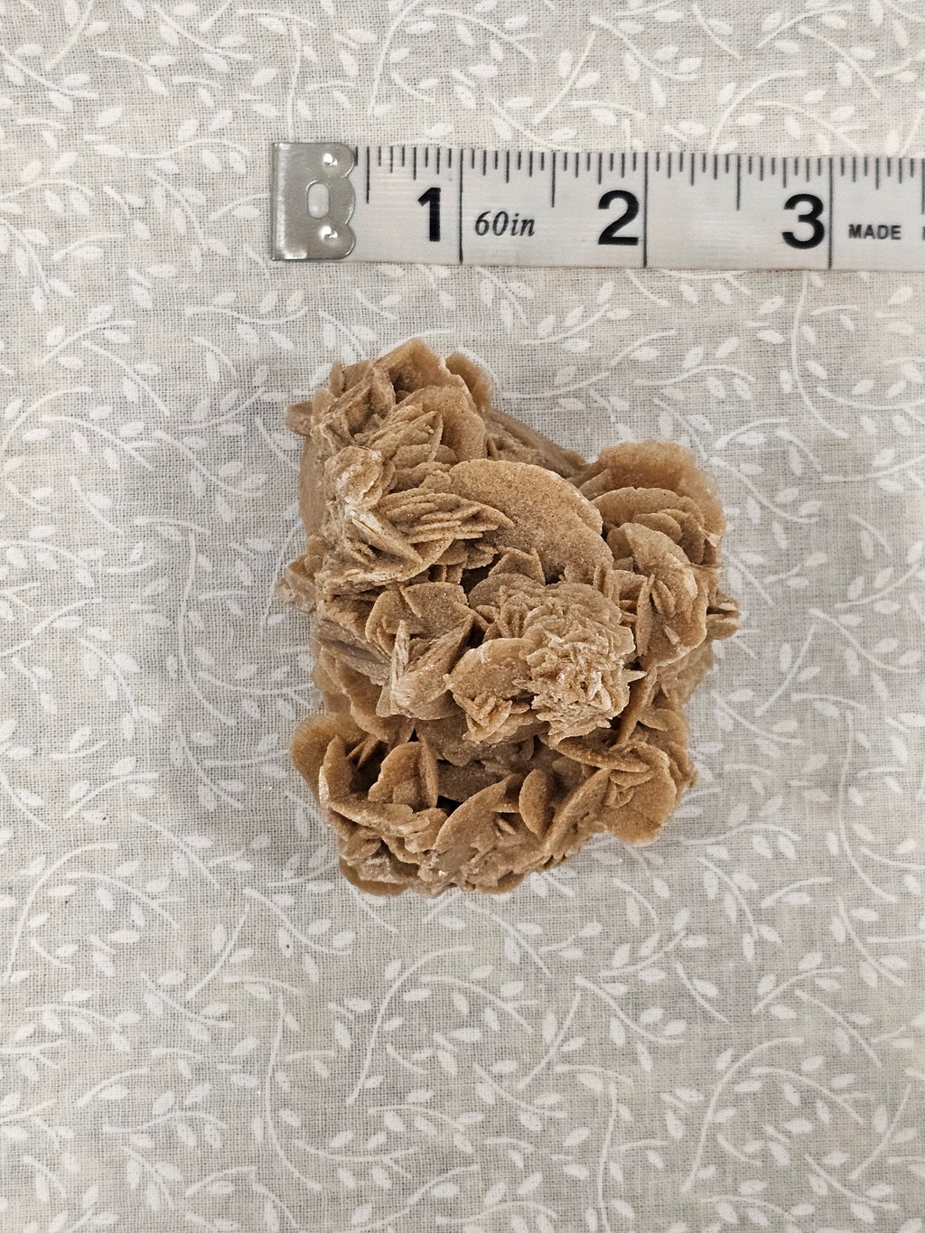 Gypsum Desert Rose Raw Crystal Cluster