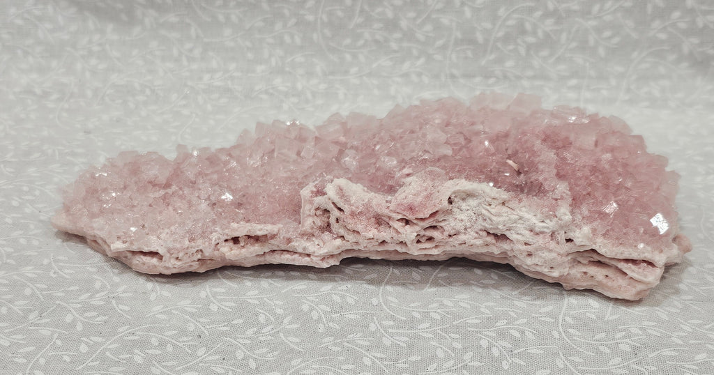 Pink Halite Raw Crystal Cluster