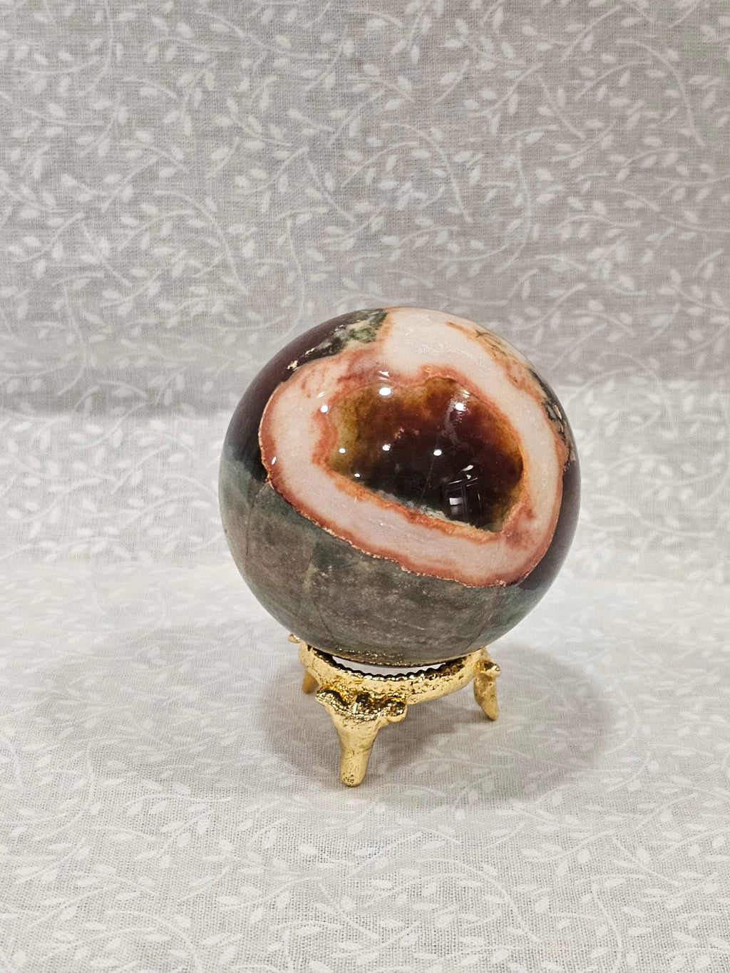 Ocean Jasper Crystal Sphere