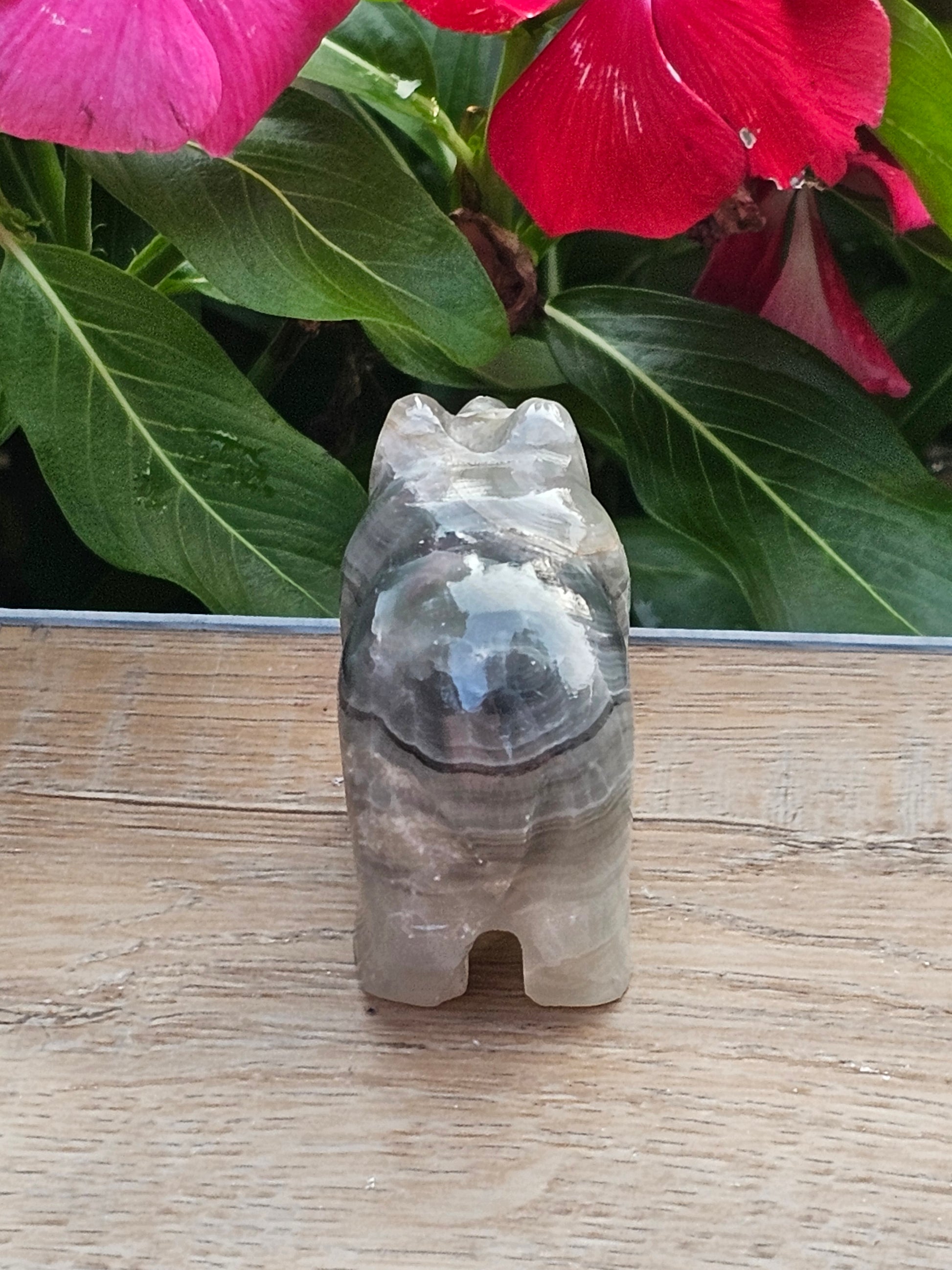 Agate Crystal Bear