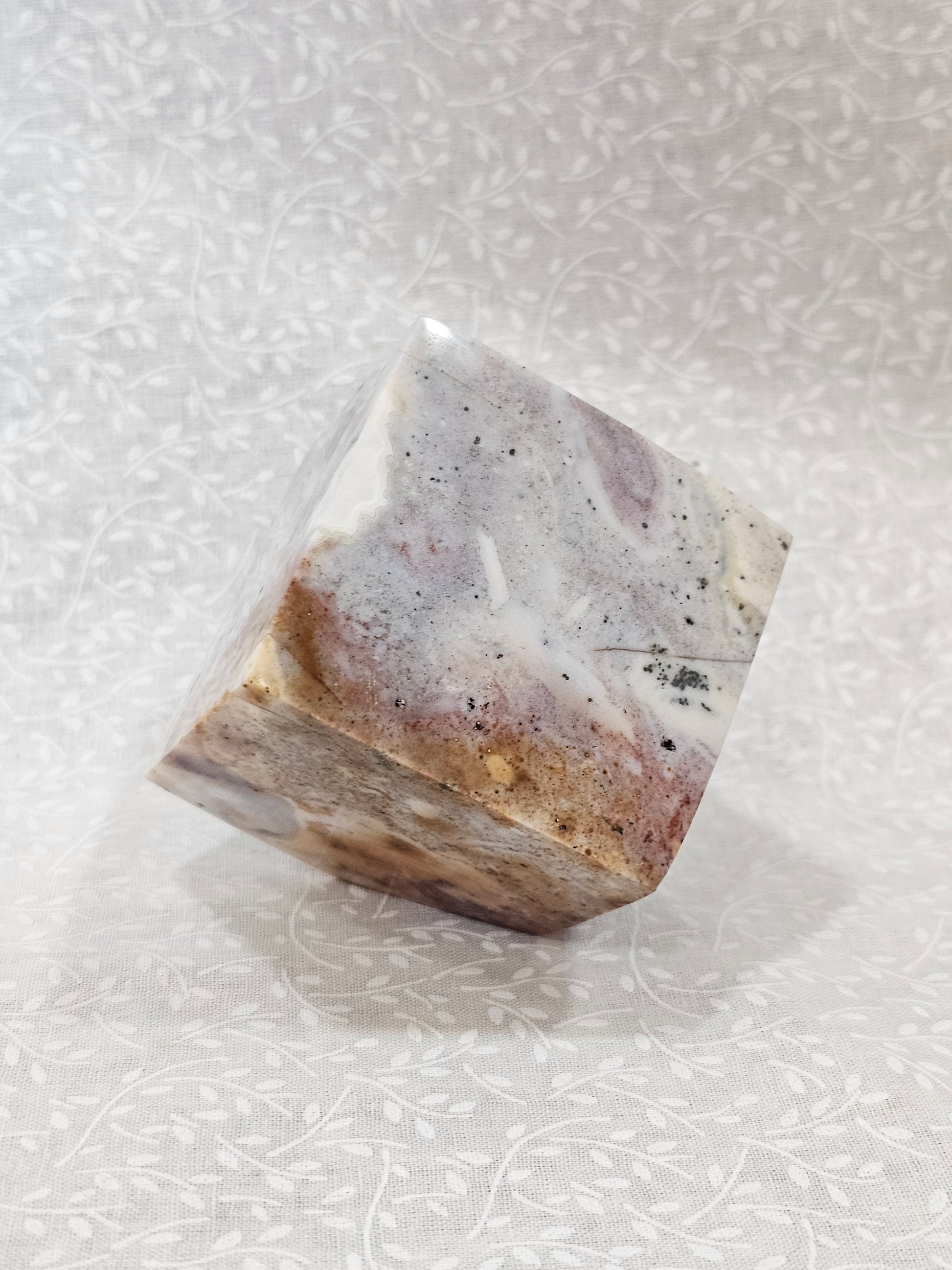 Ocean Jasper Crystal Cube