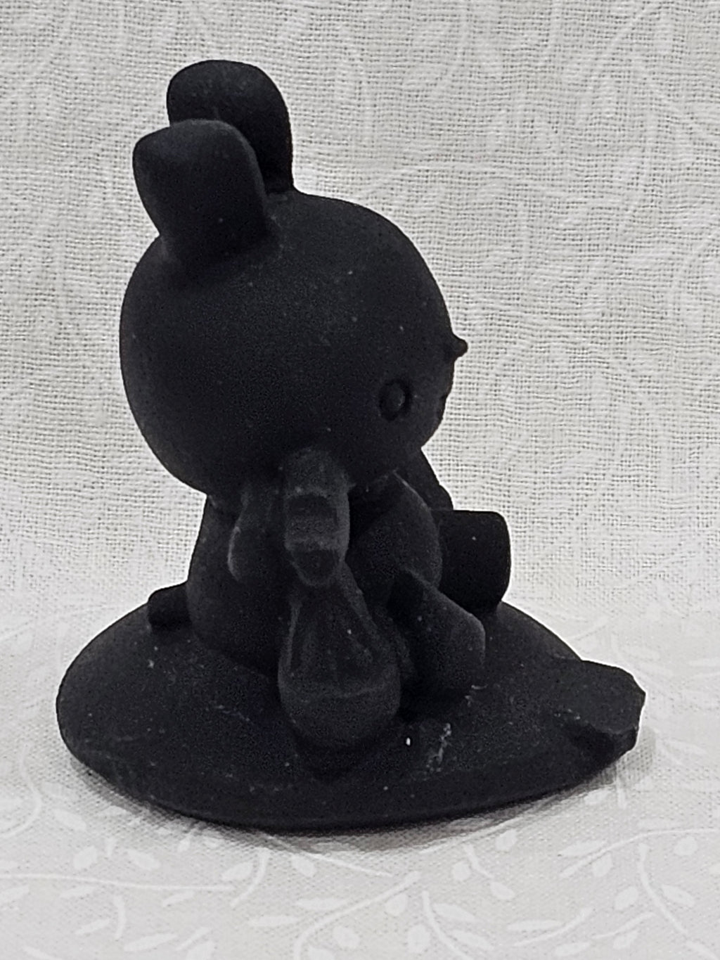 Black Obsidian Crystal Bunny