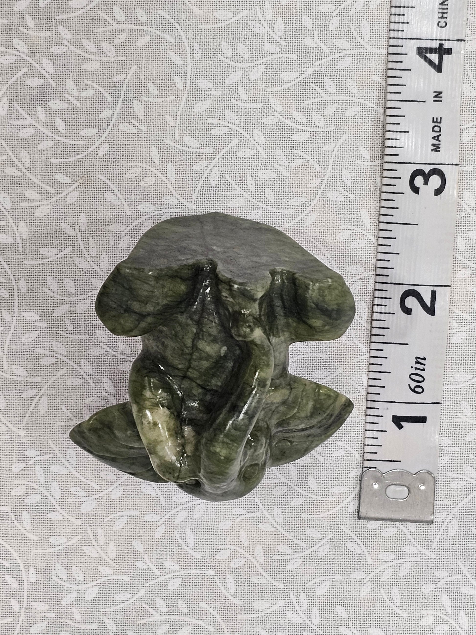 Serpentine Crystal Elephant