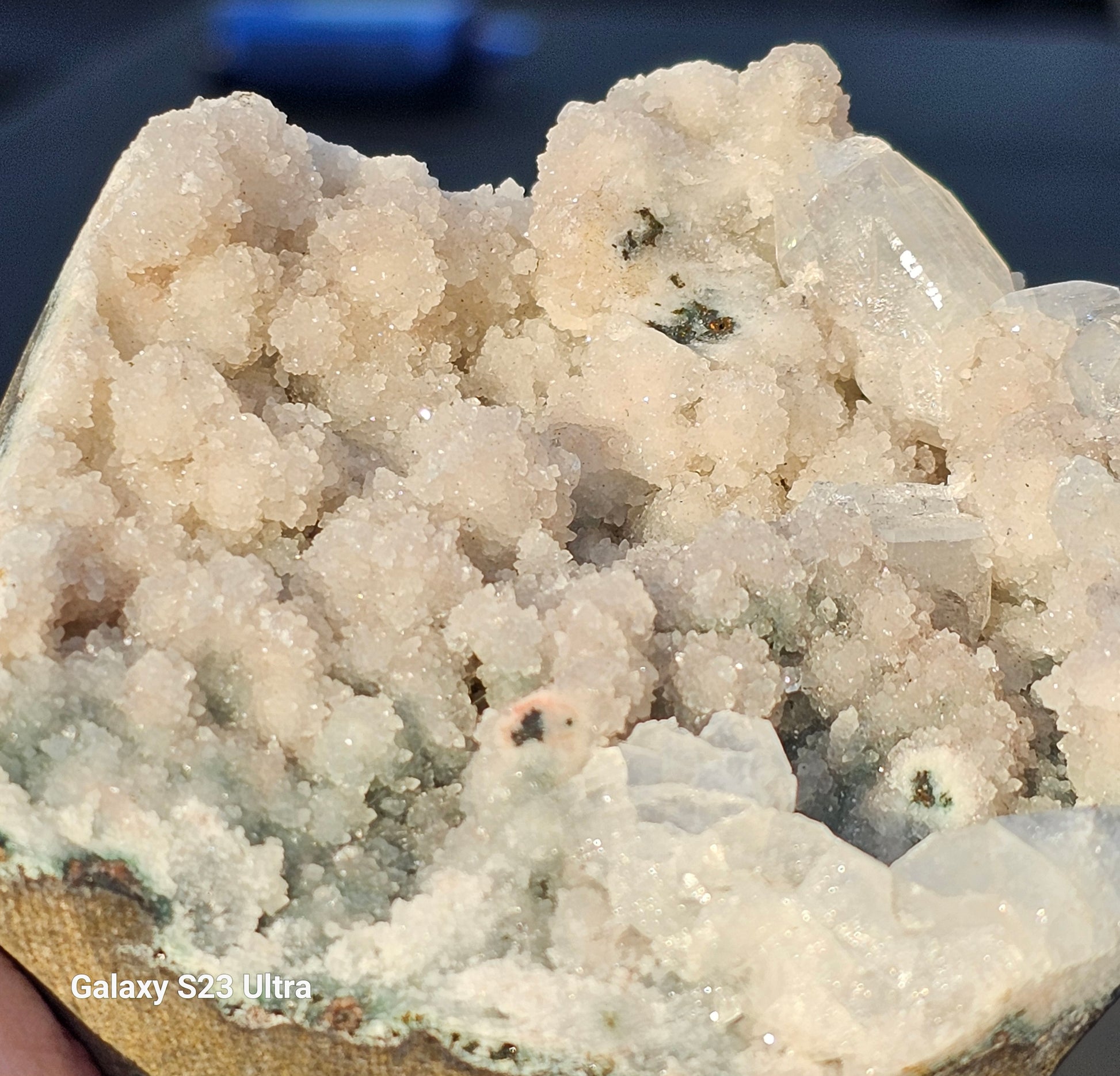 Pink Heulandite Raw Crystal Cluster