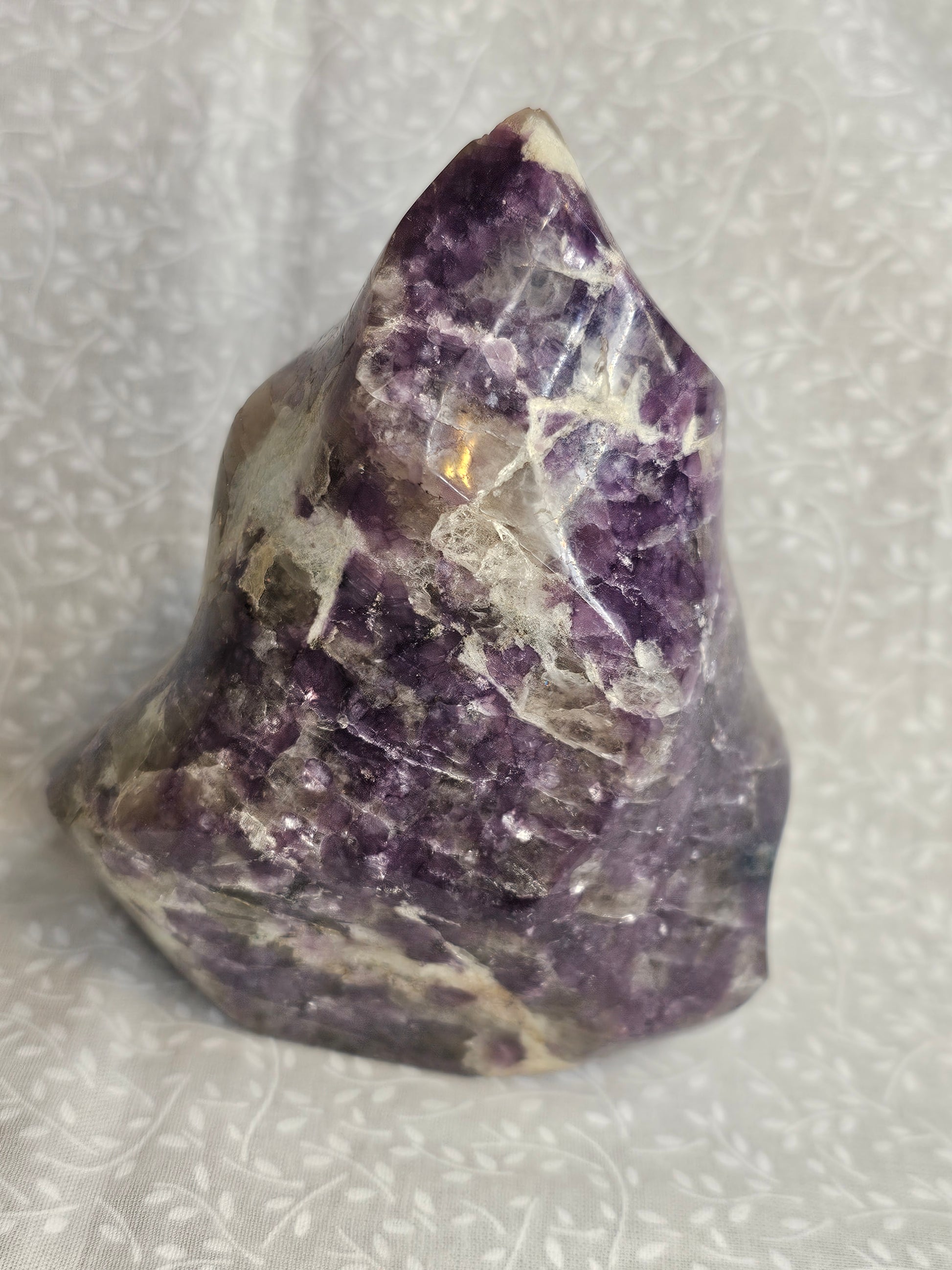 Amethyst Crystal Flame