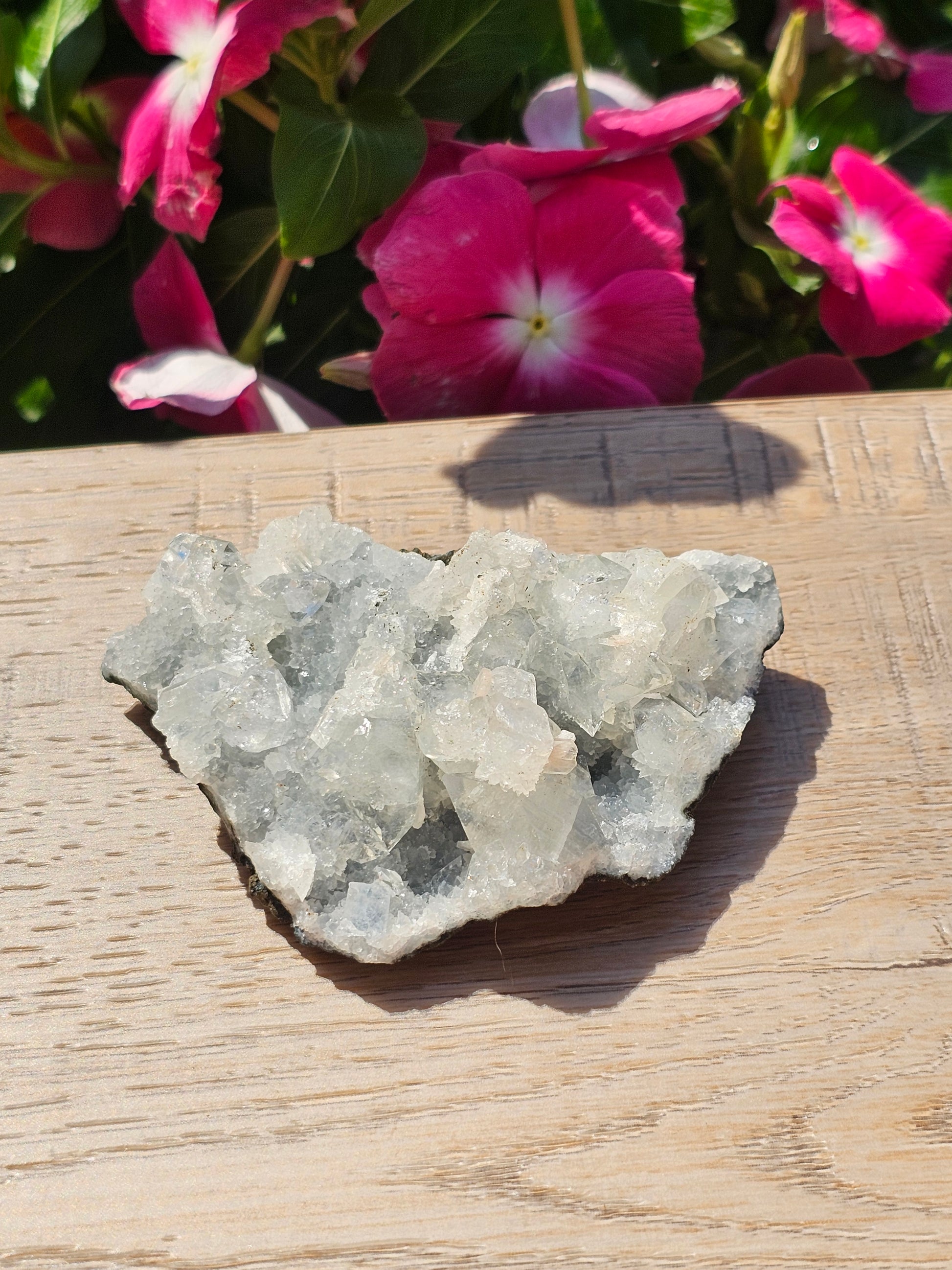 Green Apophyllite Raw Crystal Cluster