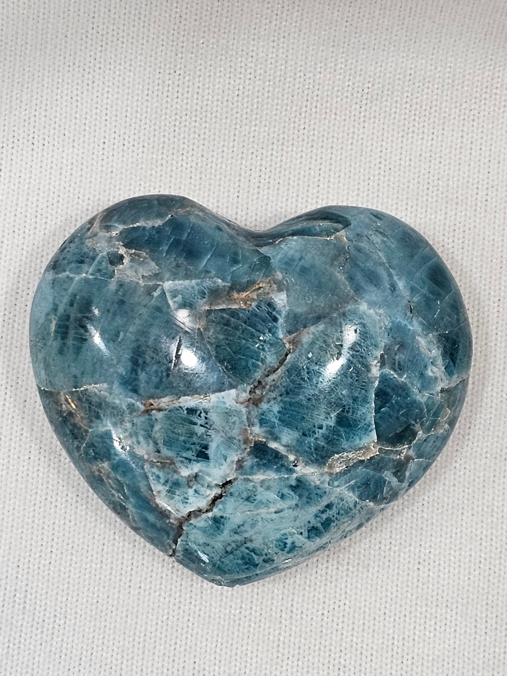 Blue Apatite Crystal - Natural Polished Stone