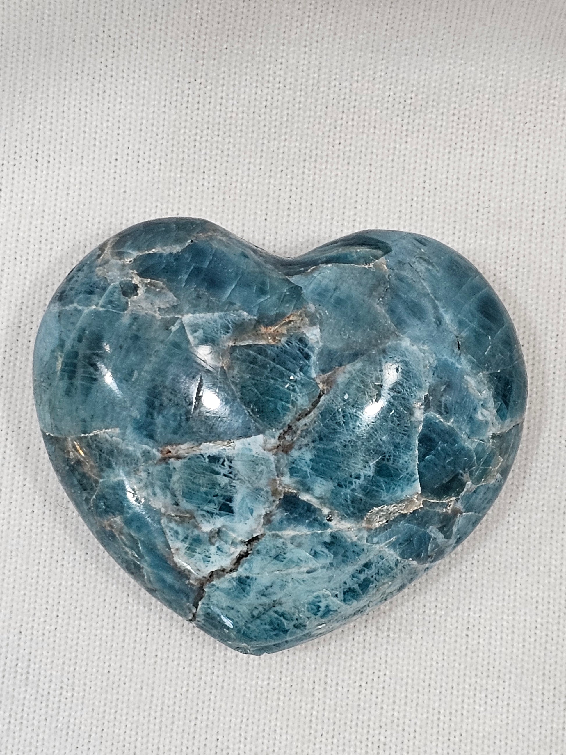 Blue Apatite Crystal - Natural Polished Stone