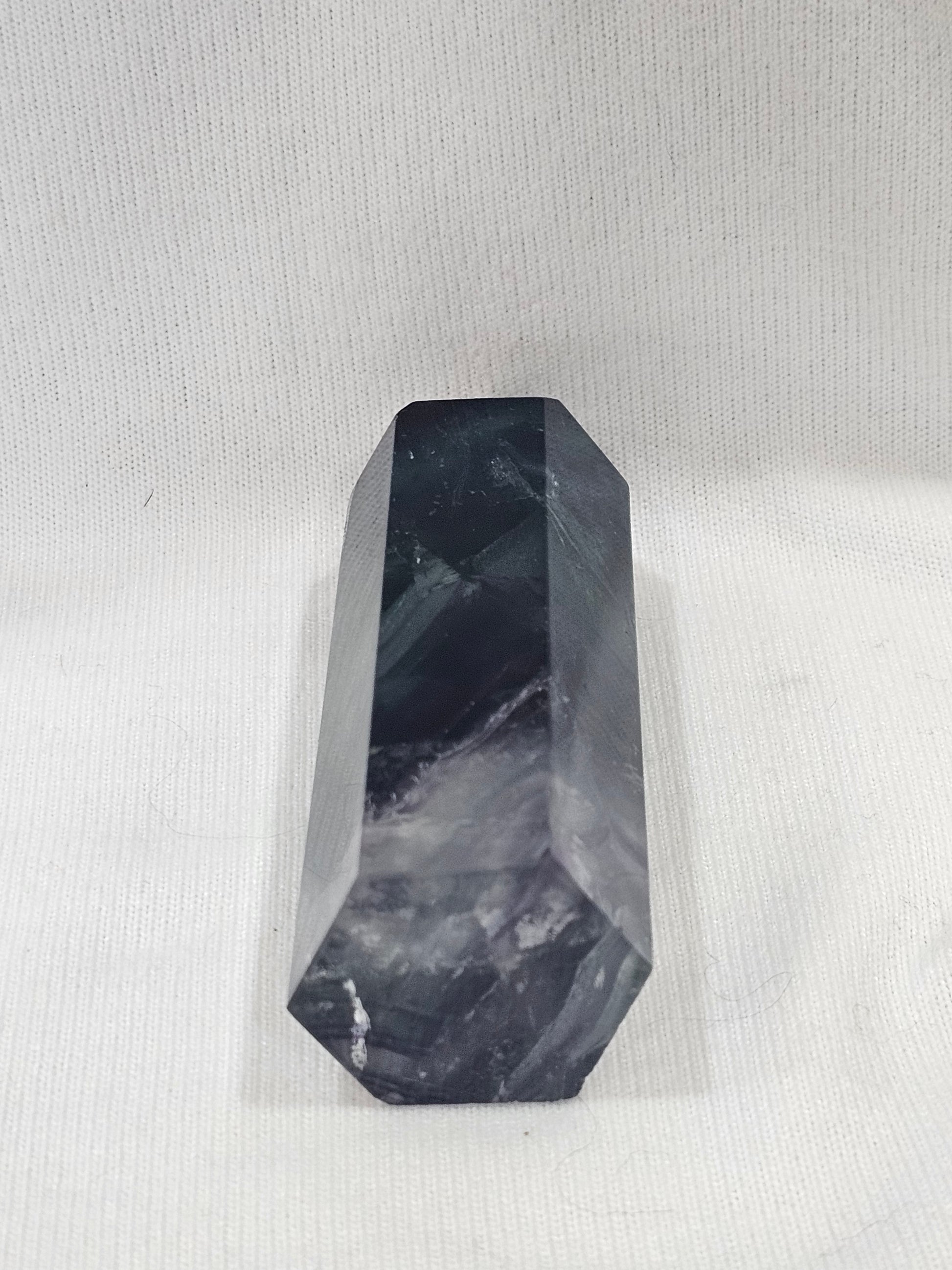 Rainbow Fluorite Crystal Tower