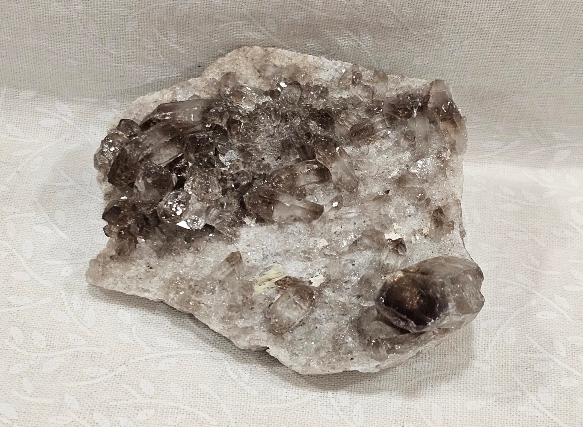 Smokey Quartz Raw Crystal Cluster
