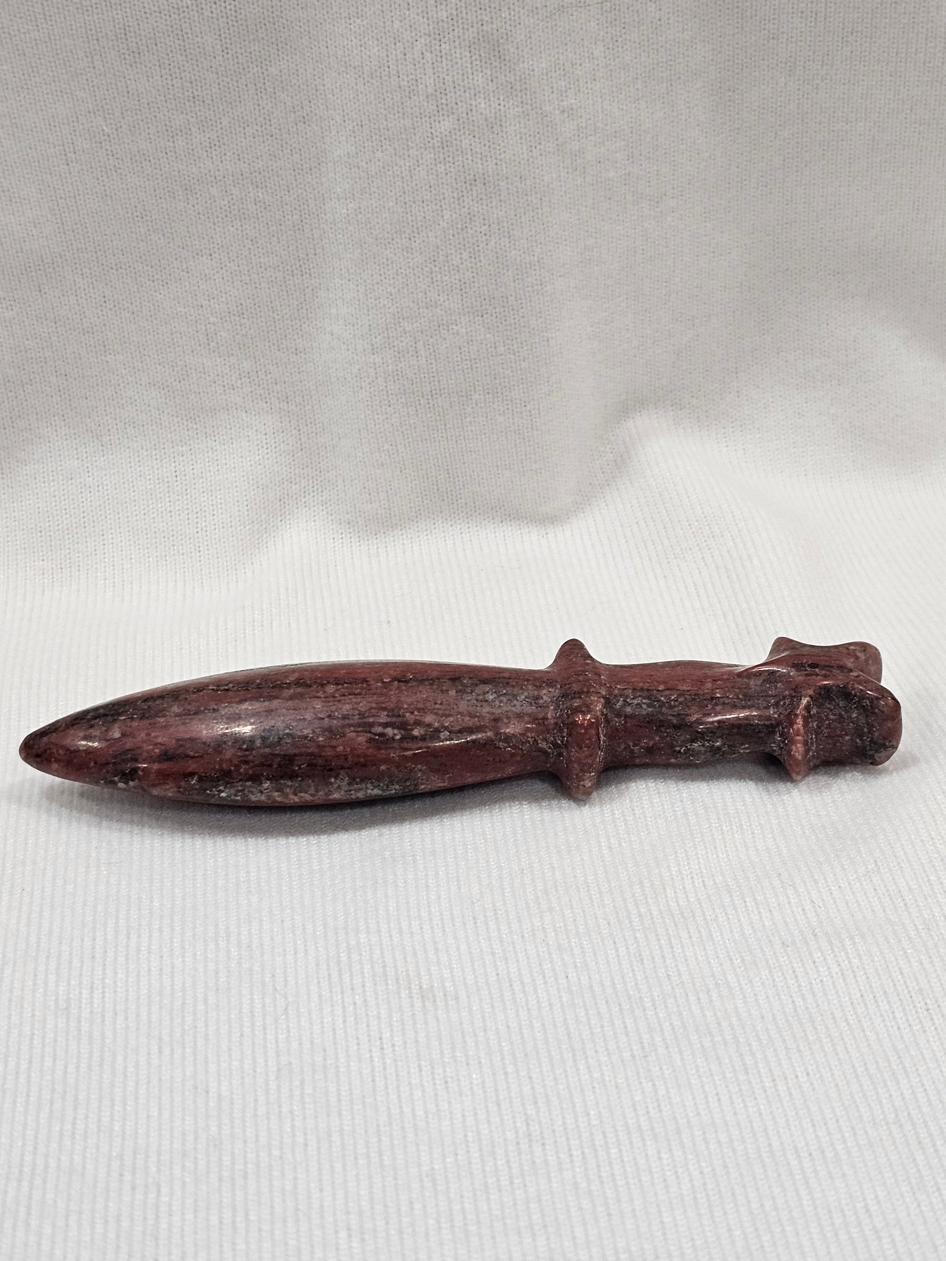 Red Jasper Crystal Dagger