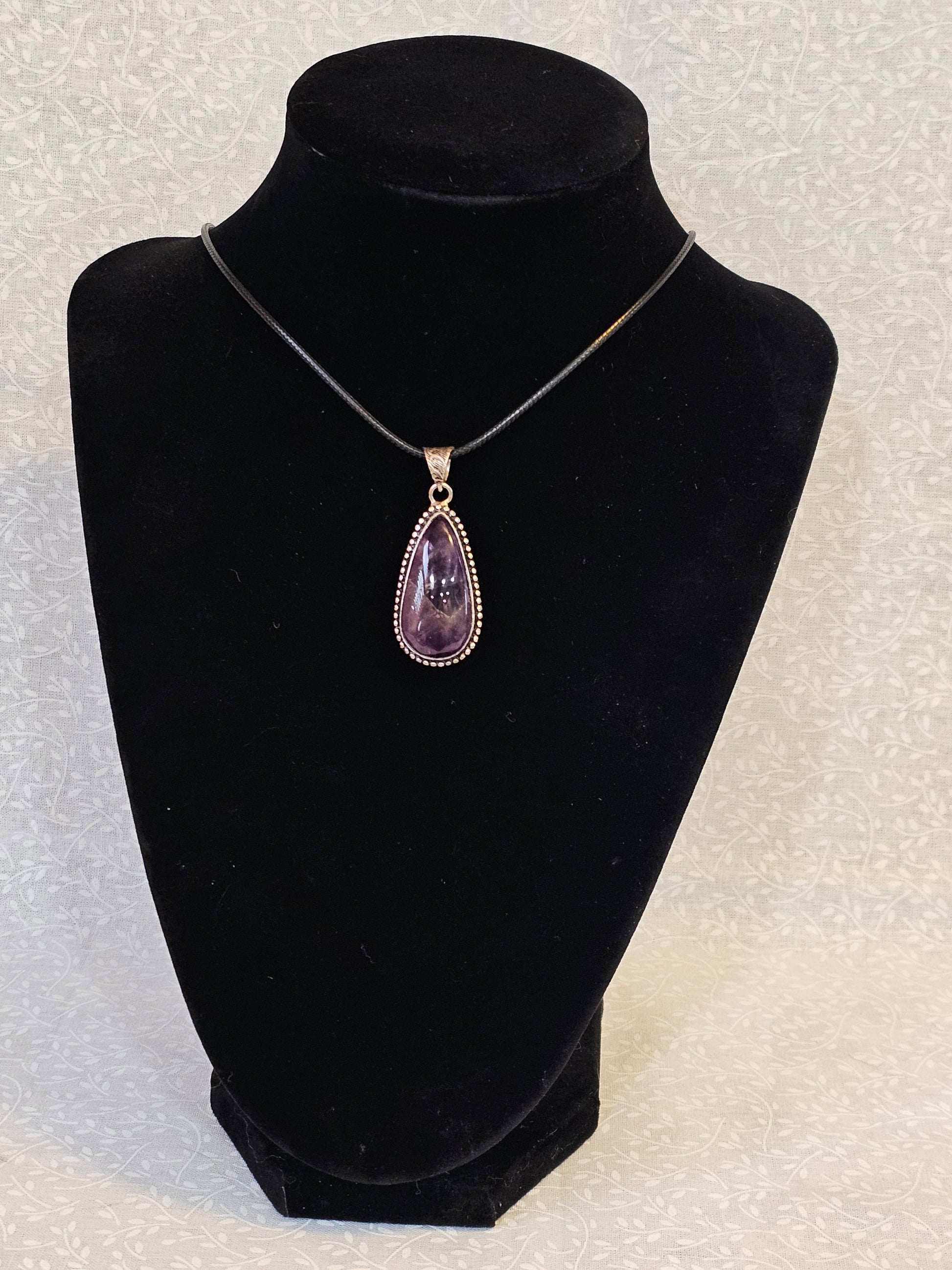 Amethyst Gemstone Necklace