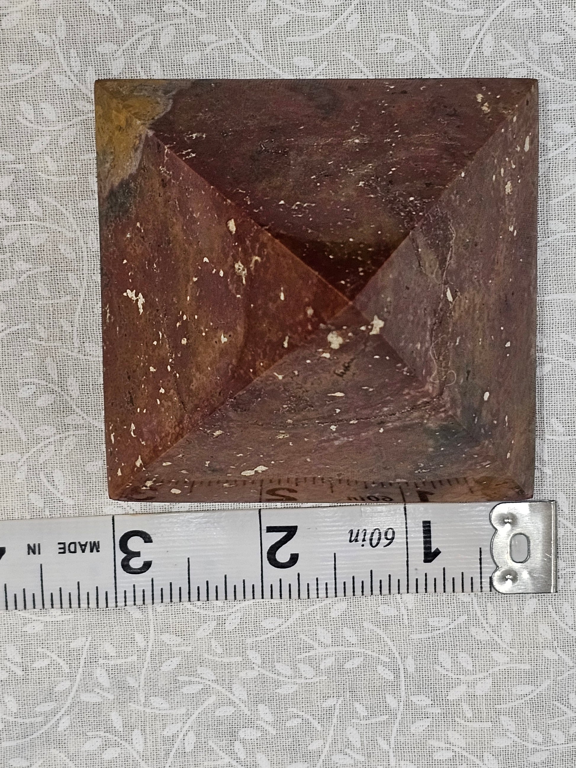 Red Jasper Crystal Pyrimd