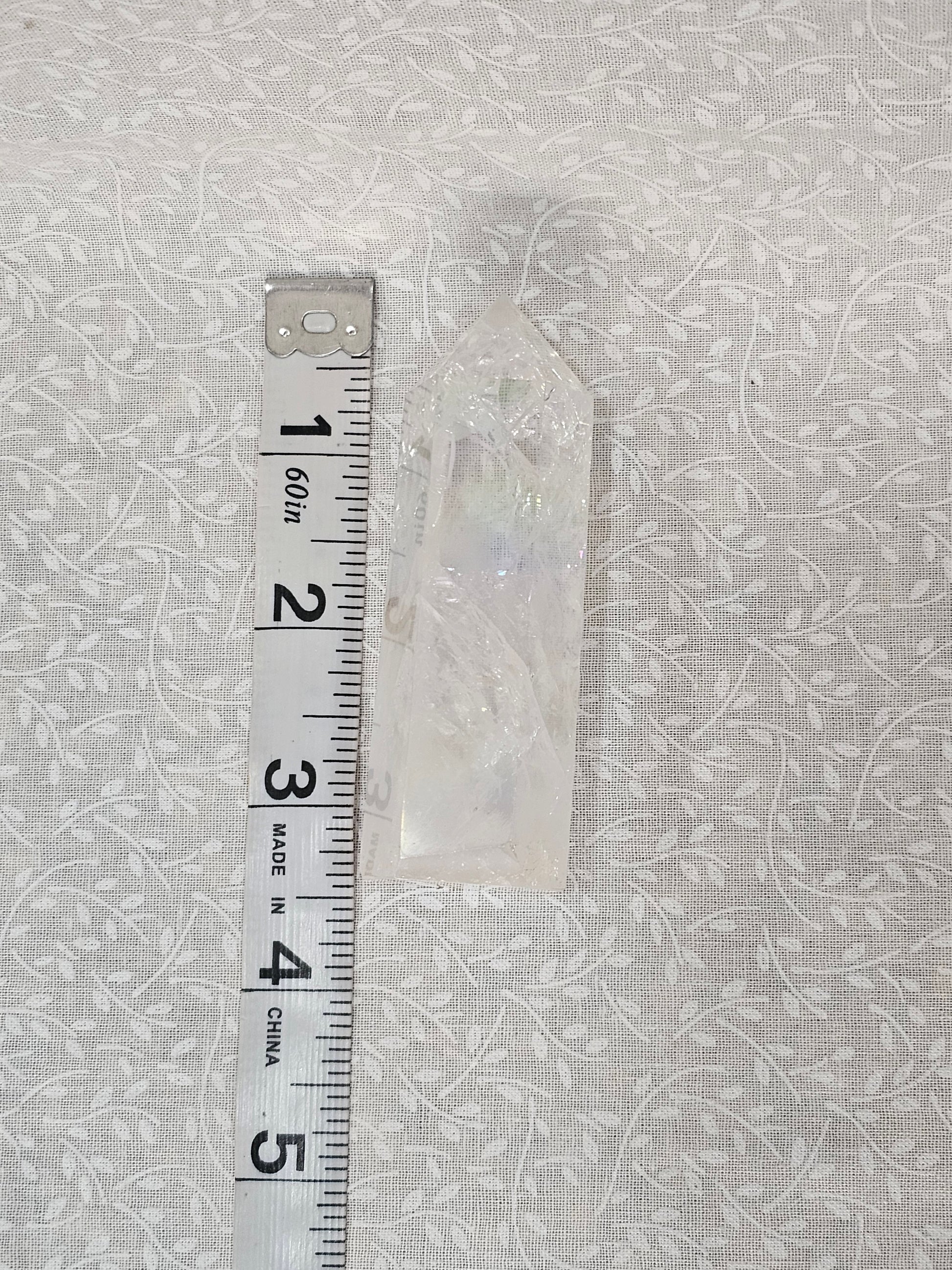Angel Aura Quartz Crystal Tower
