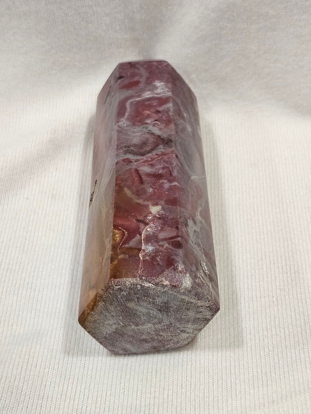 Ocean Jasper Crystal Tower - Natural Polished Stone Point