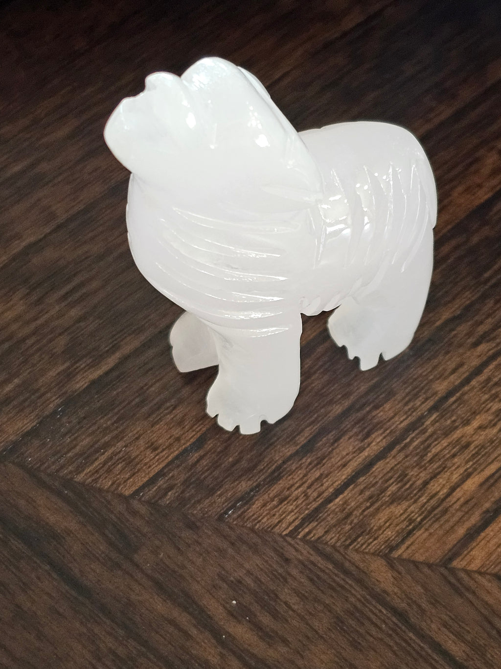 Pink Mangono Crystal Wolf