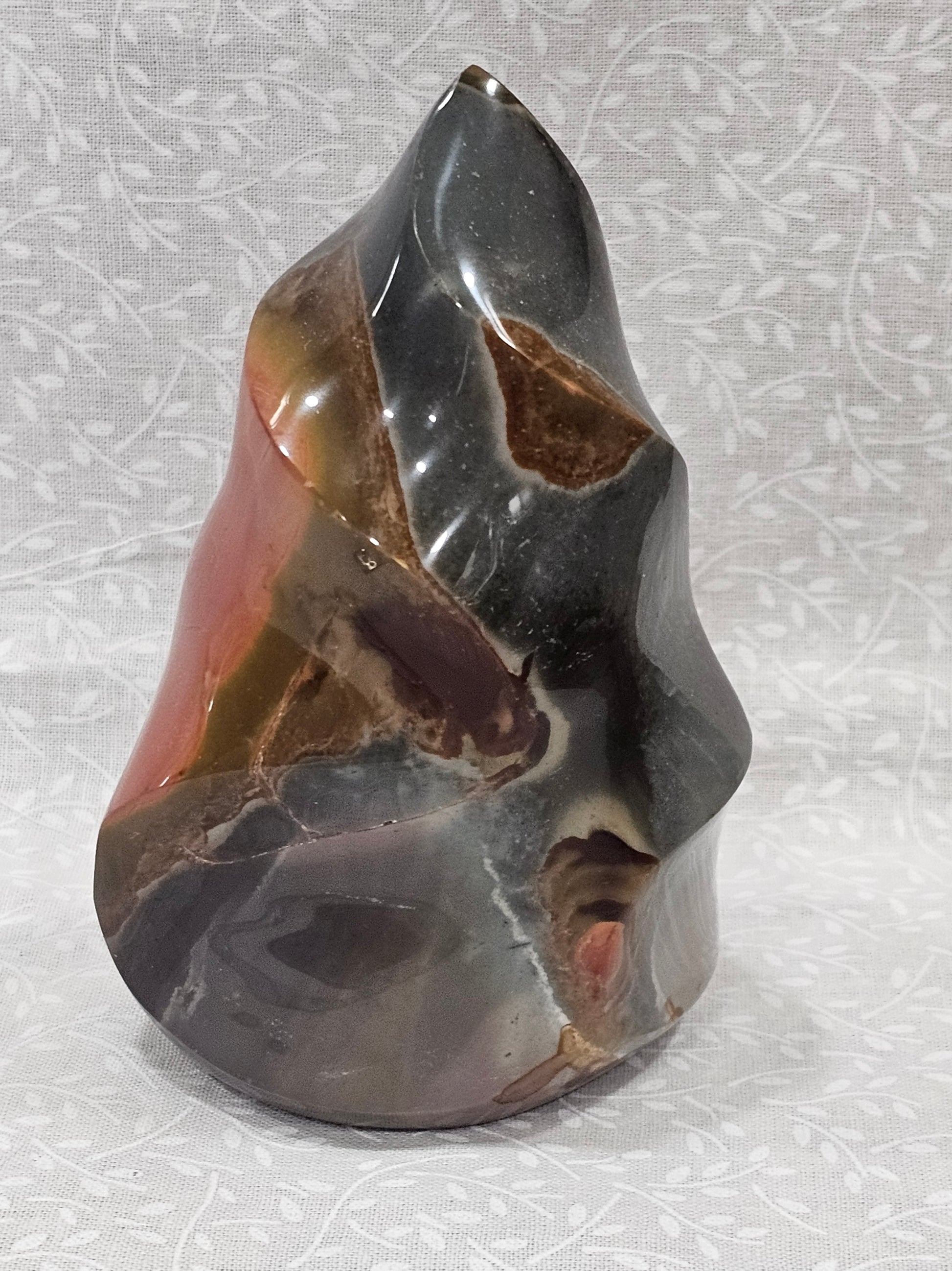 Polychrome Jasper Crystal Flame