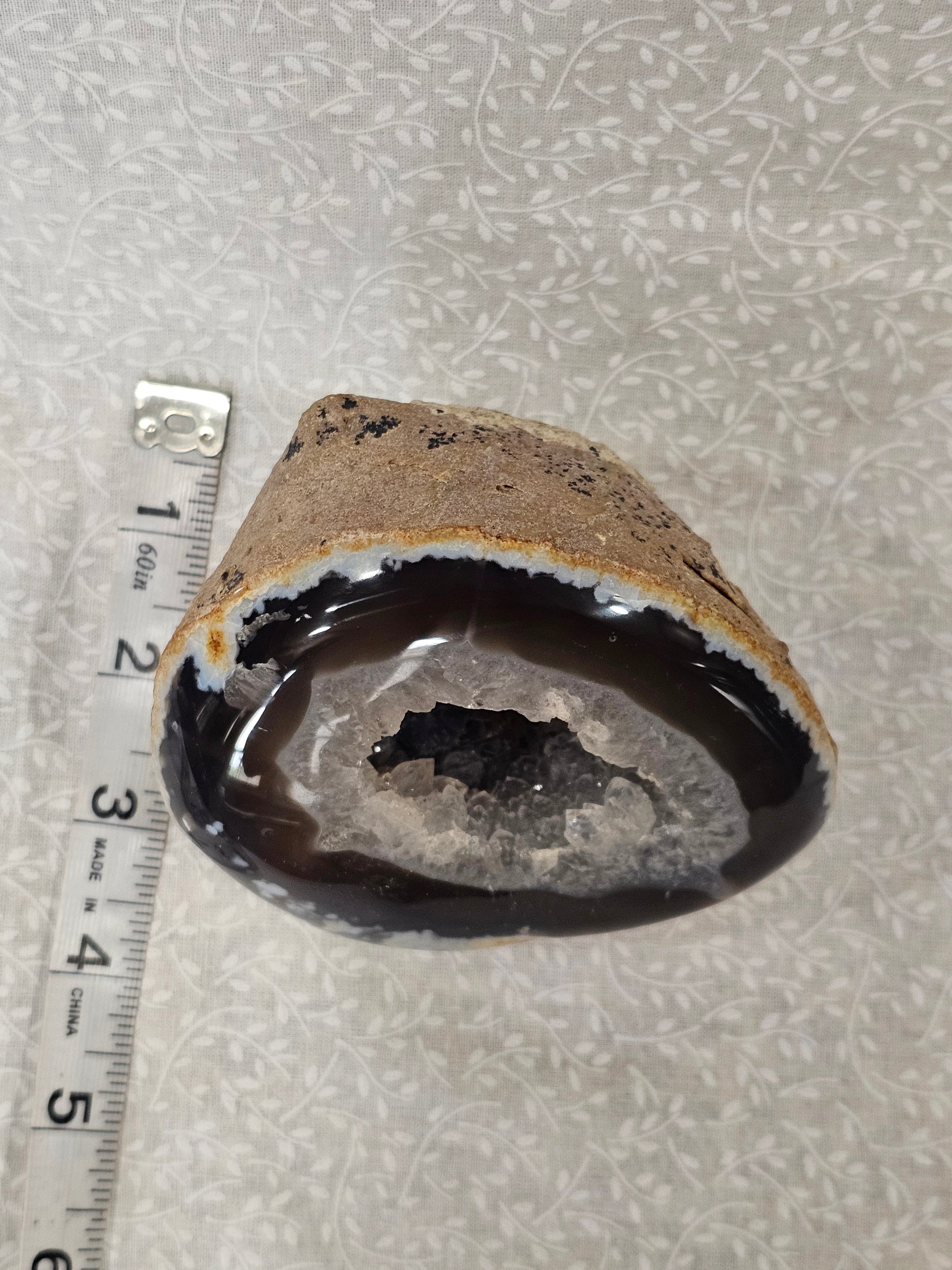 Agate Raw Crystal Geode