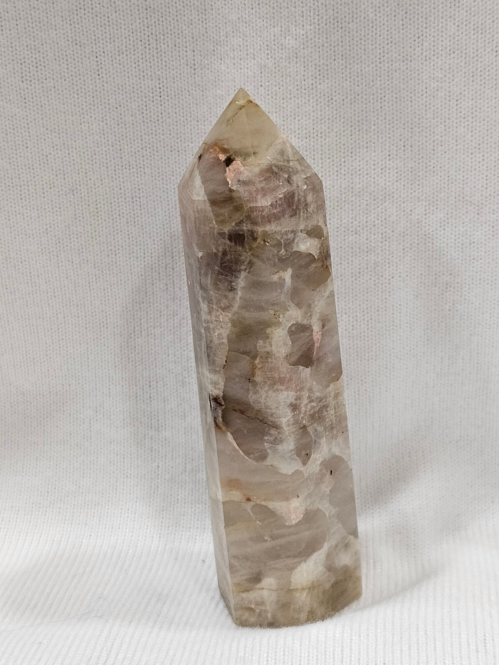 Flower Agate Crystal Tower