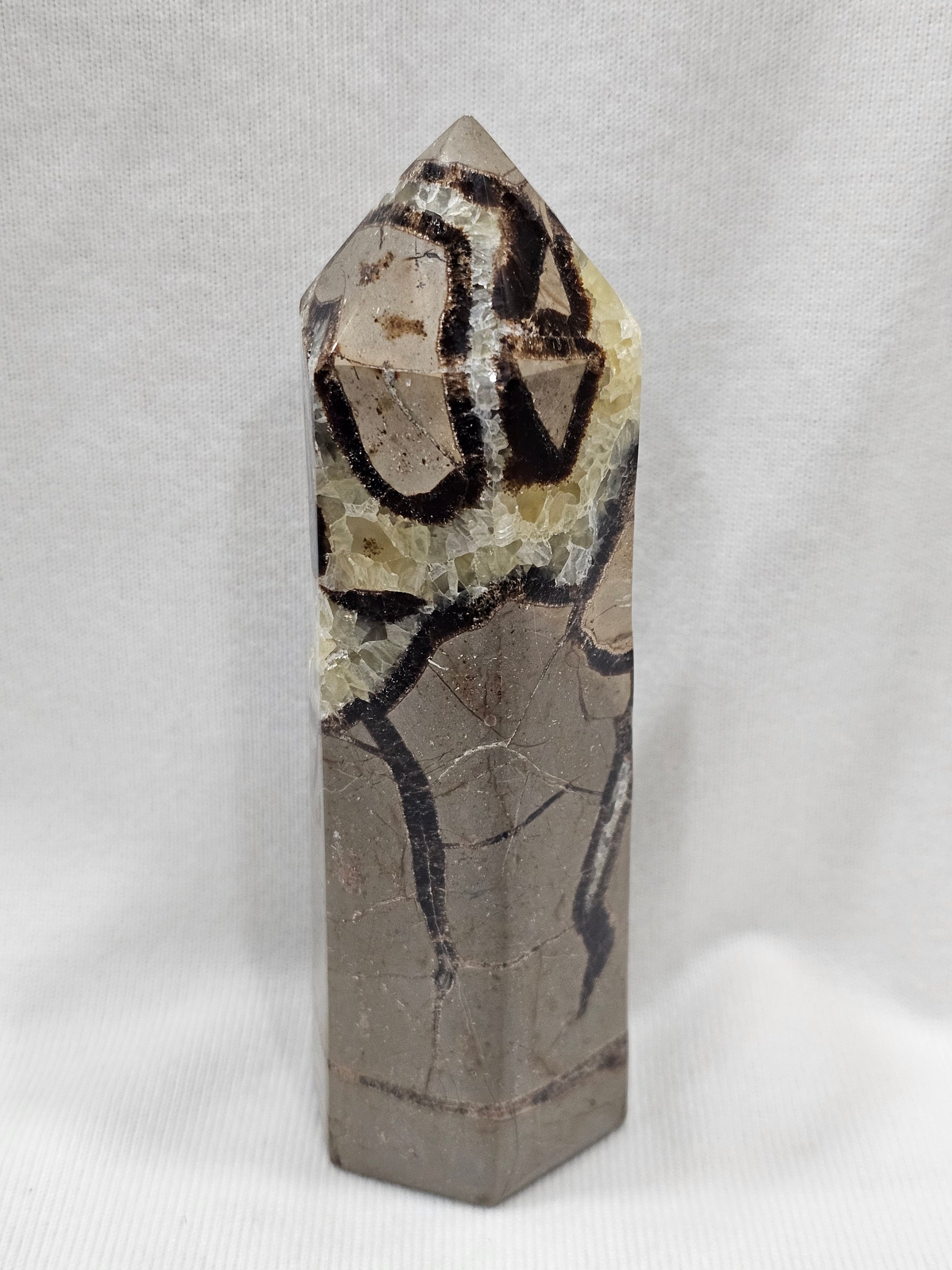 Septarian Crystal Tower