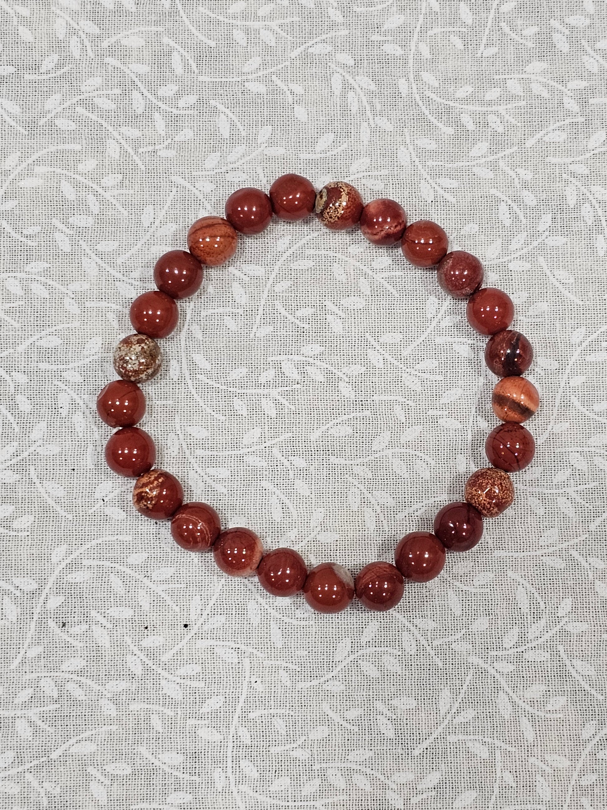 Red Jasper Crystal Bracelet