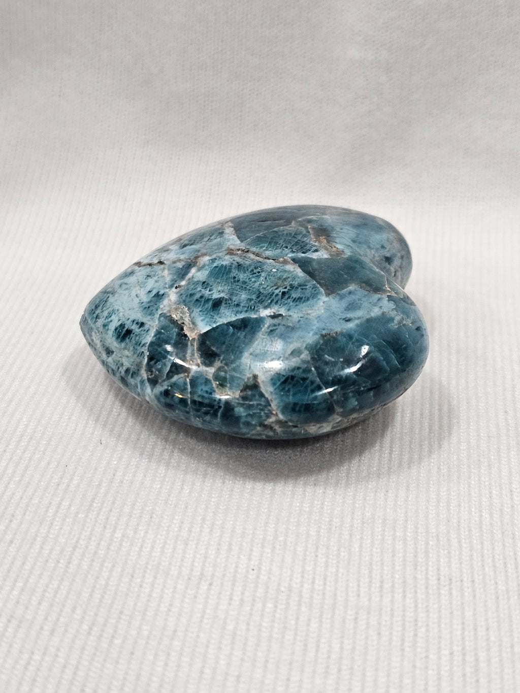 Blue Apatite Crystal - Natural Polished Stone