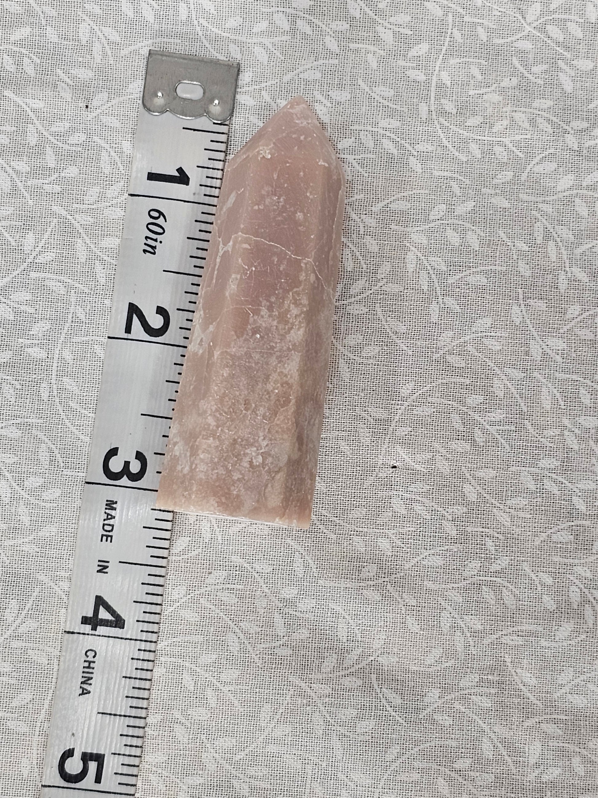 Pink Opal Crystal Tower