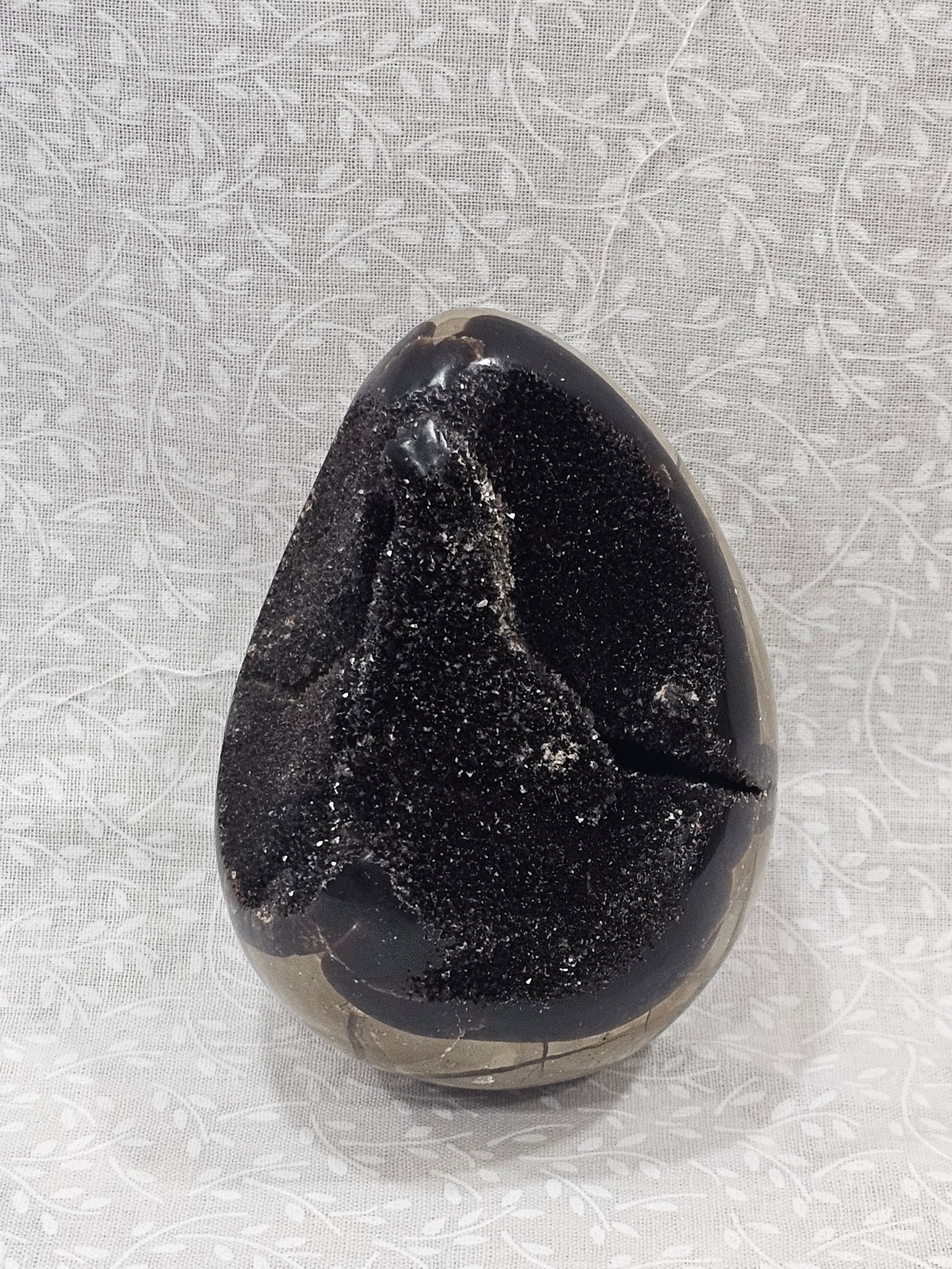 Septarian Crystal Dragon Egg