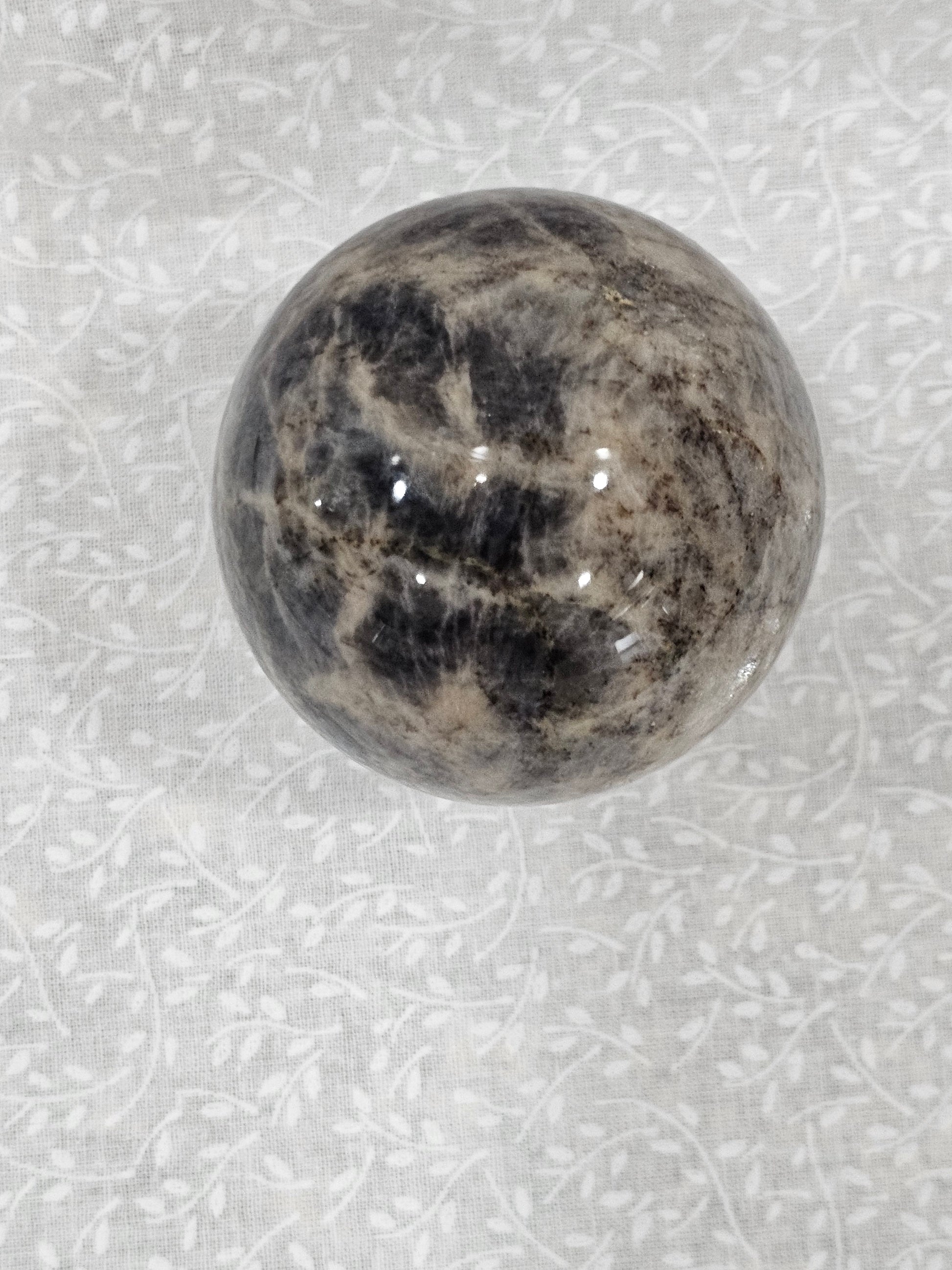 Black Moonstone Crystal Sphere